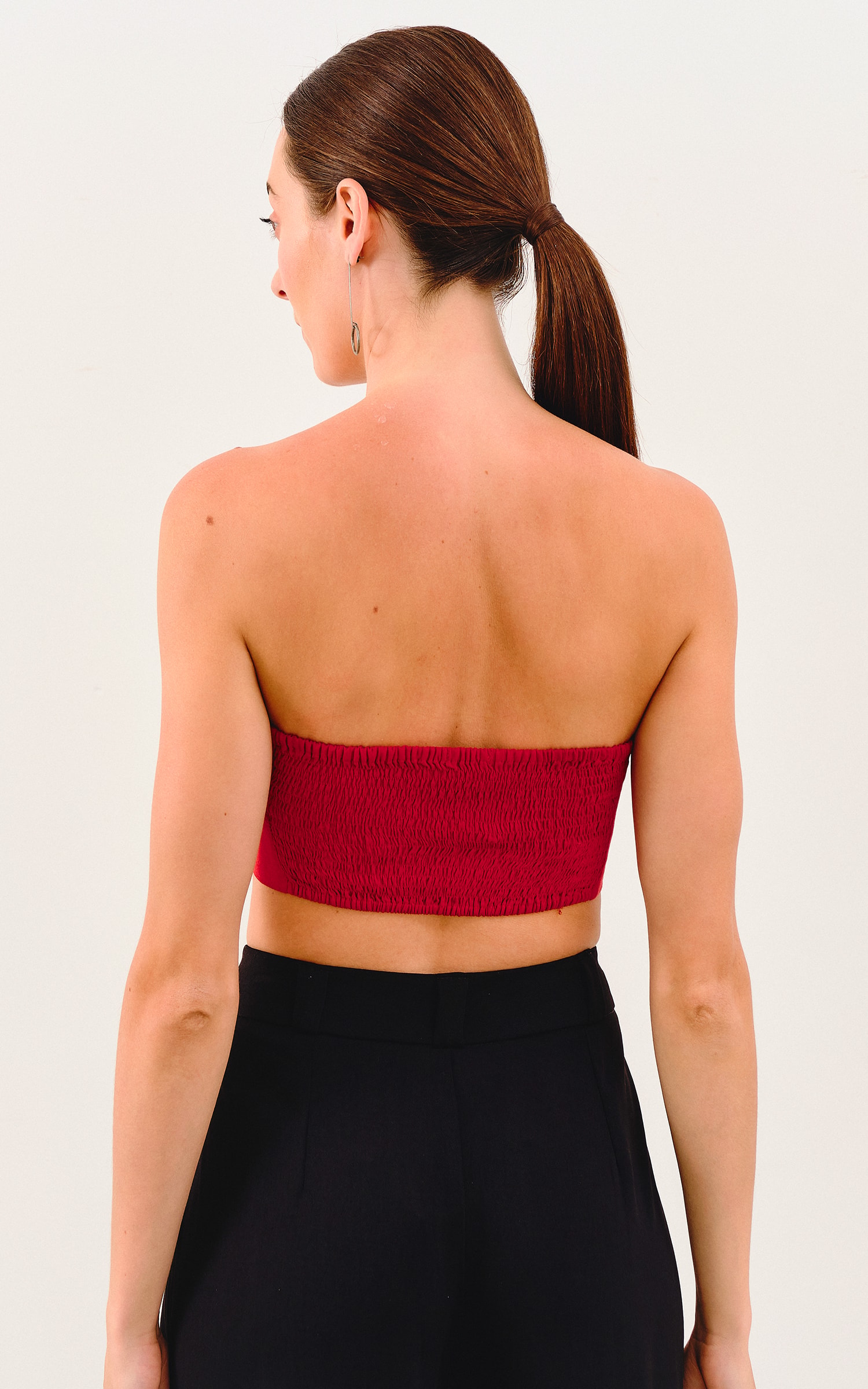 Top Faixa Clean Vermelho