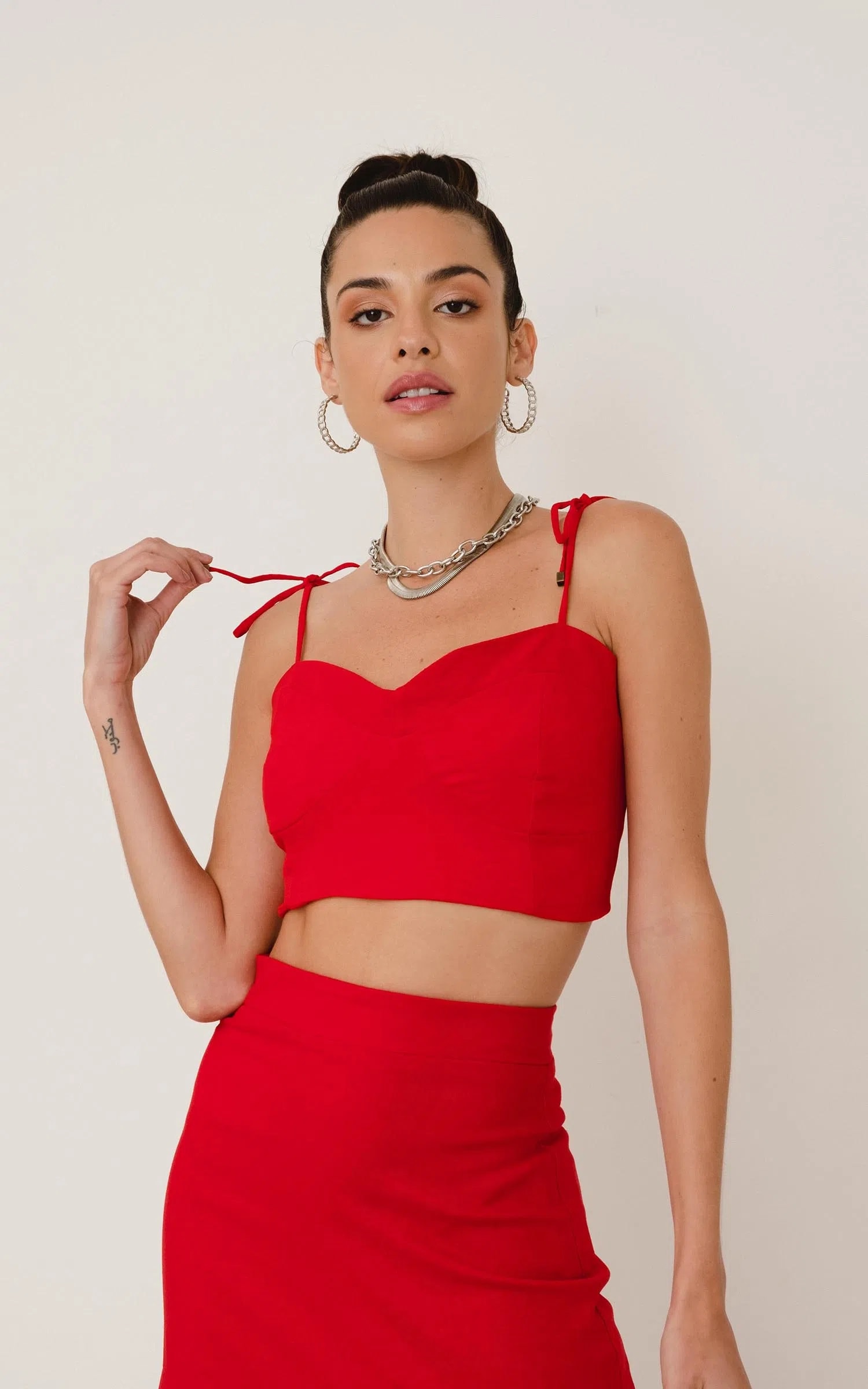 Top Feeling Vermelho