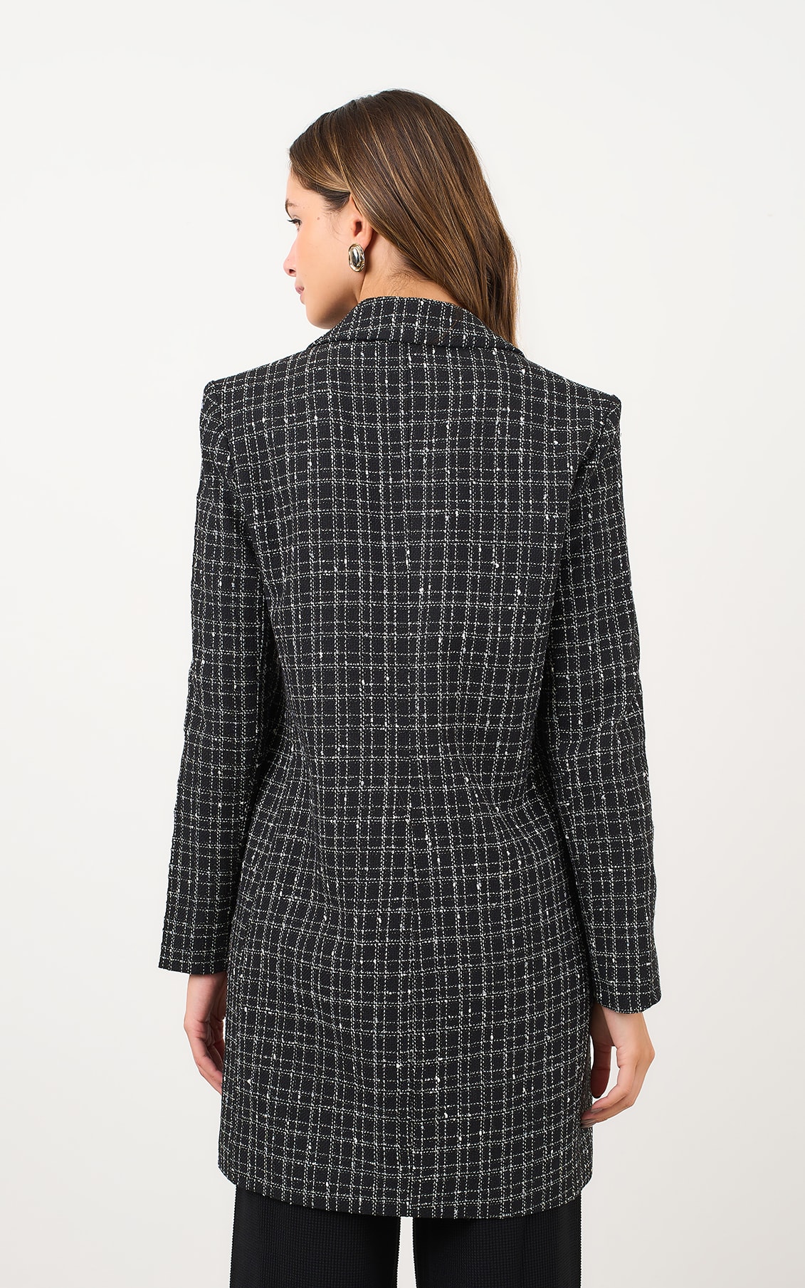 Trench Coat Doppio Preto