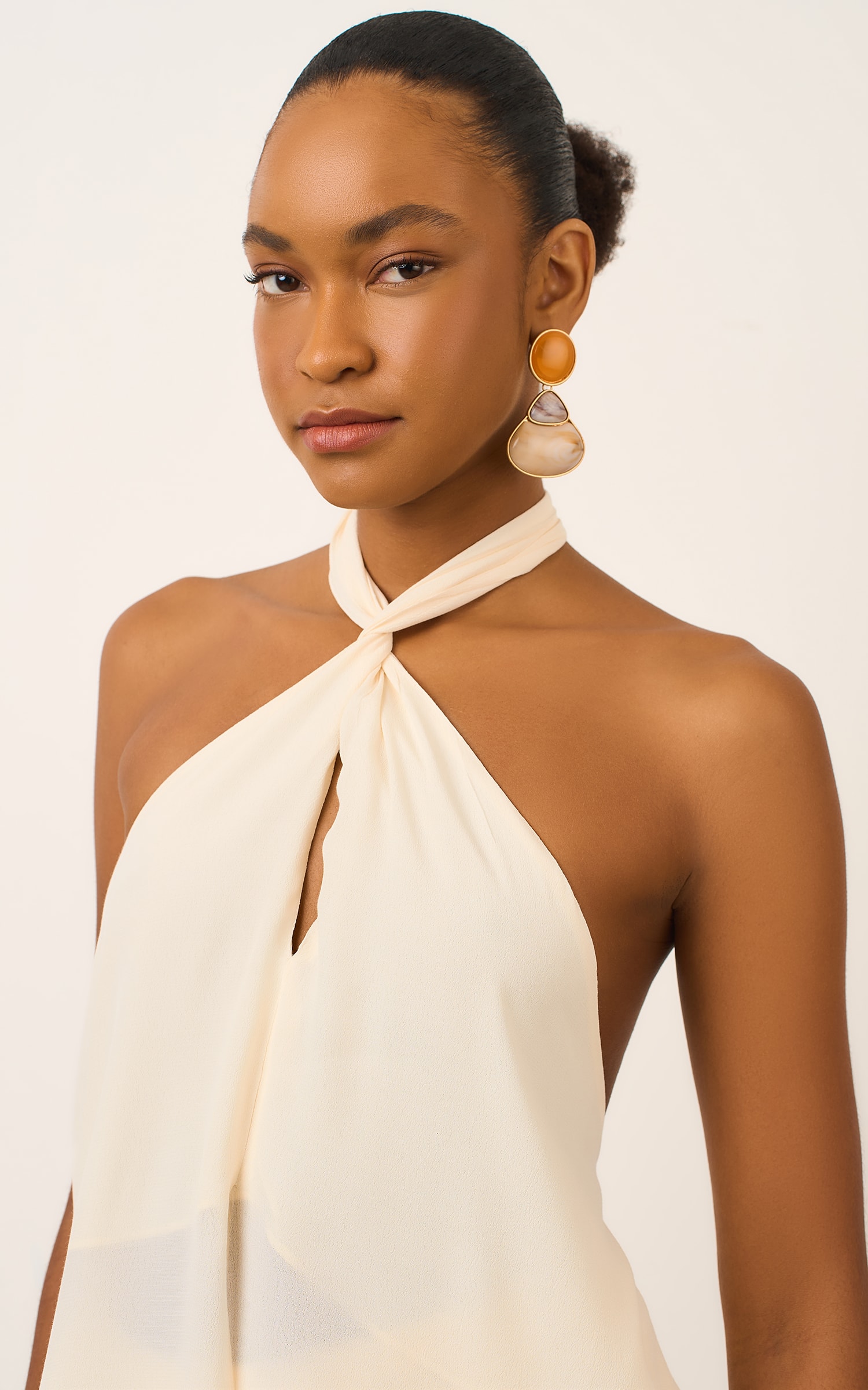 Tunica Acervo Frente Unica Off White