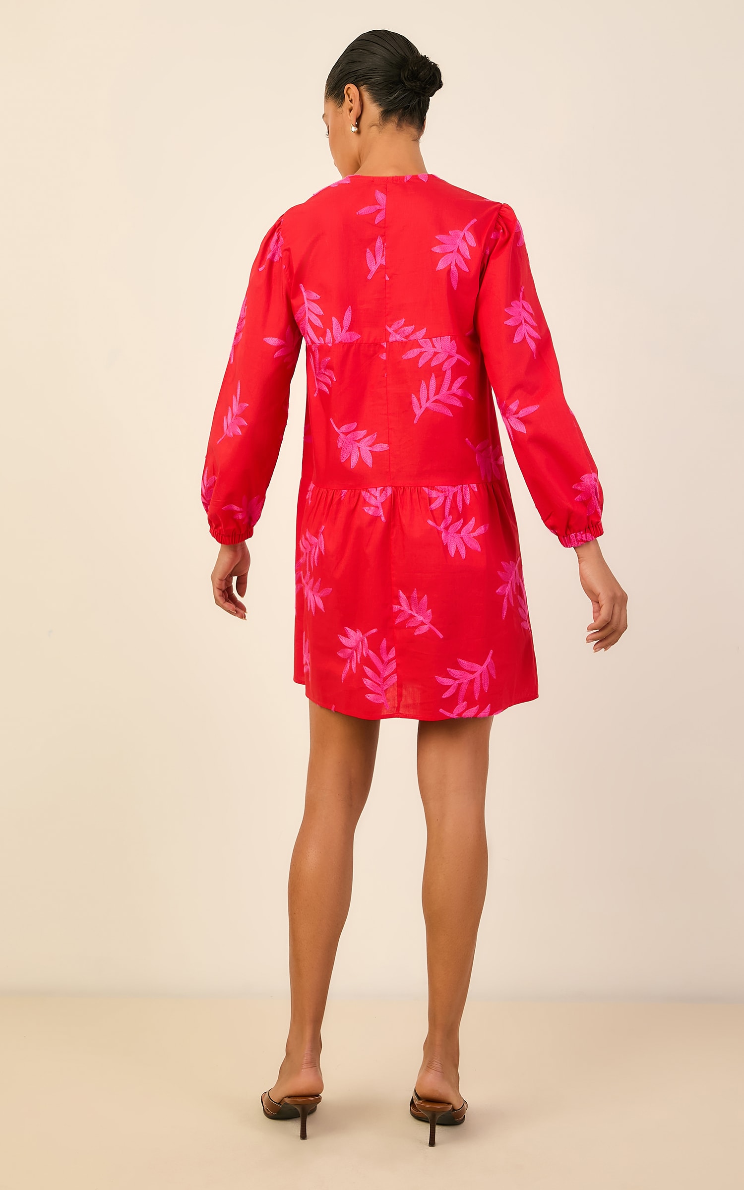 Vestido Amplo Art Vermelho