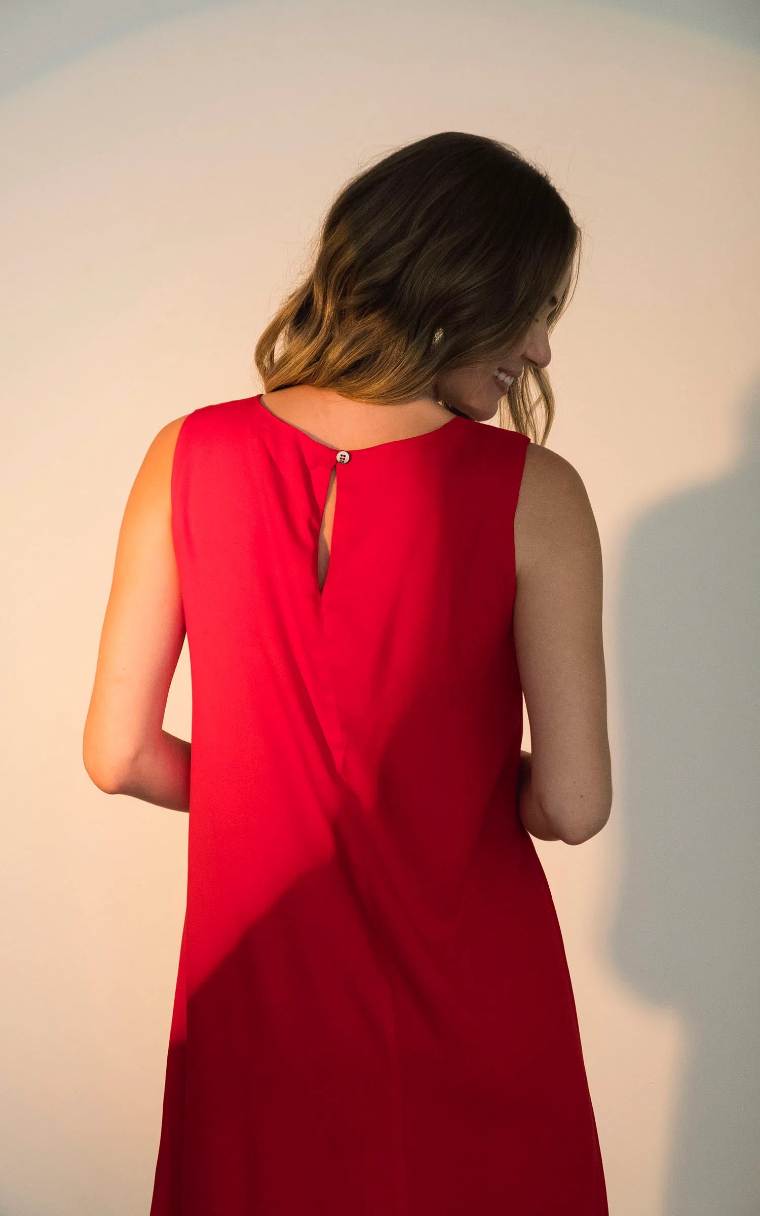 Vestido Bordado Fresh Vermelho