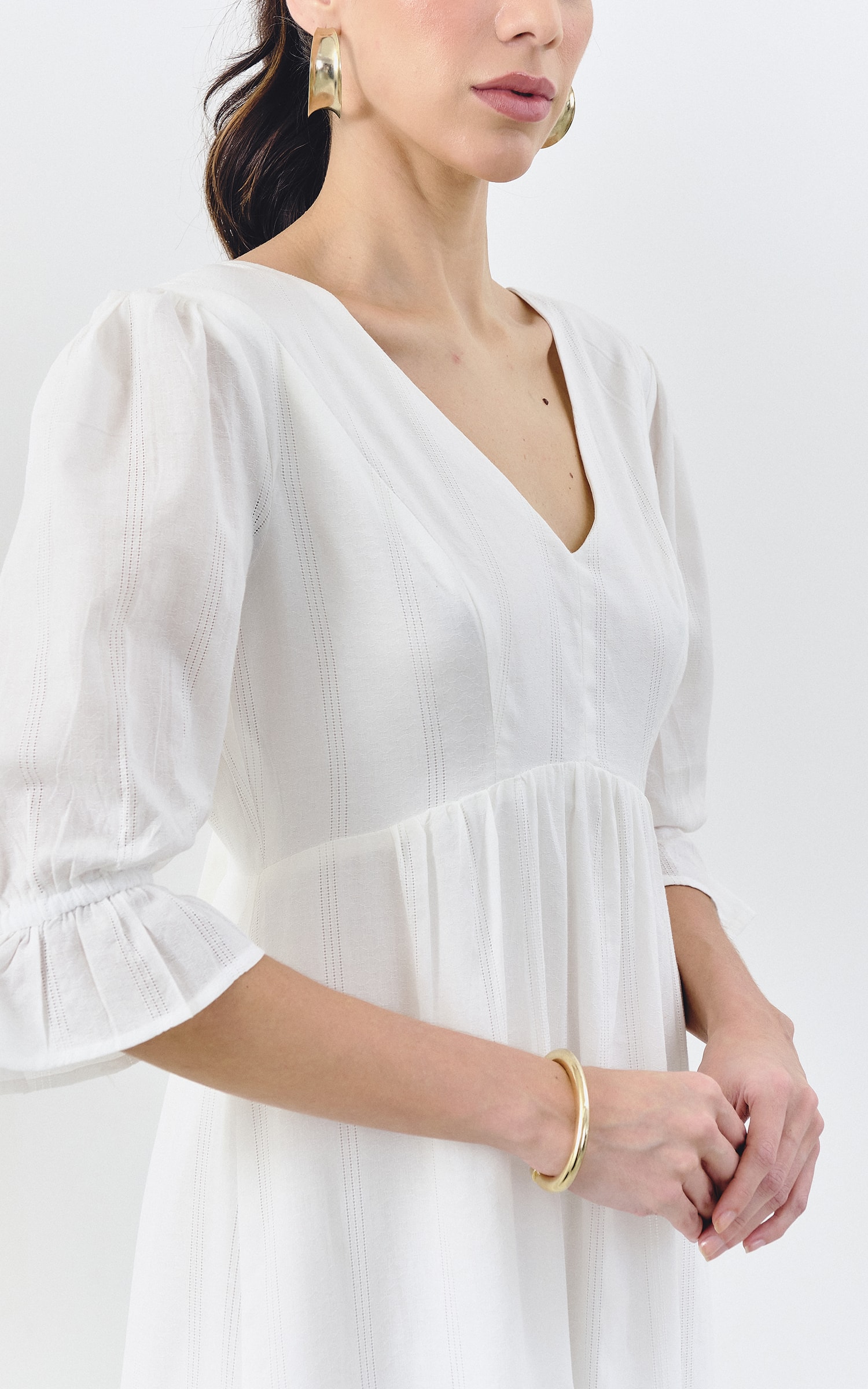 Vestido Cantiga Off White