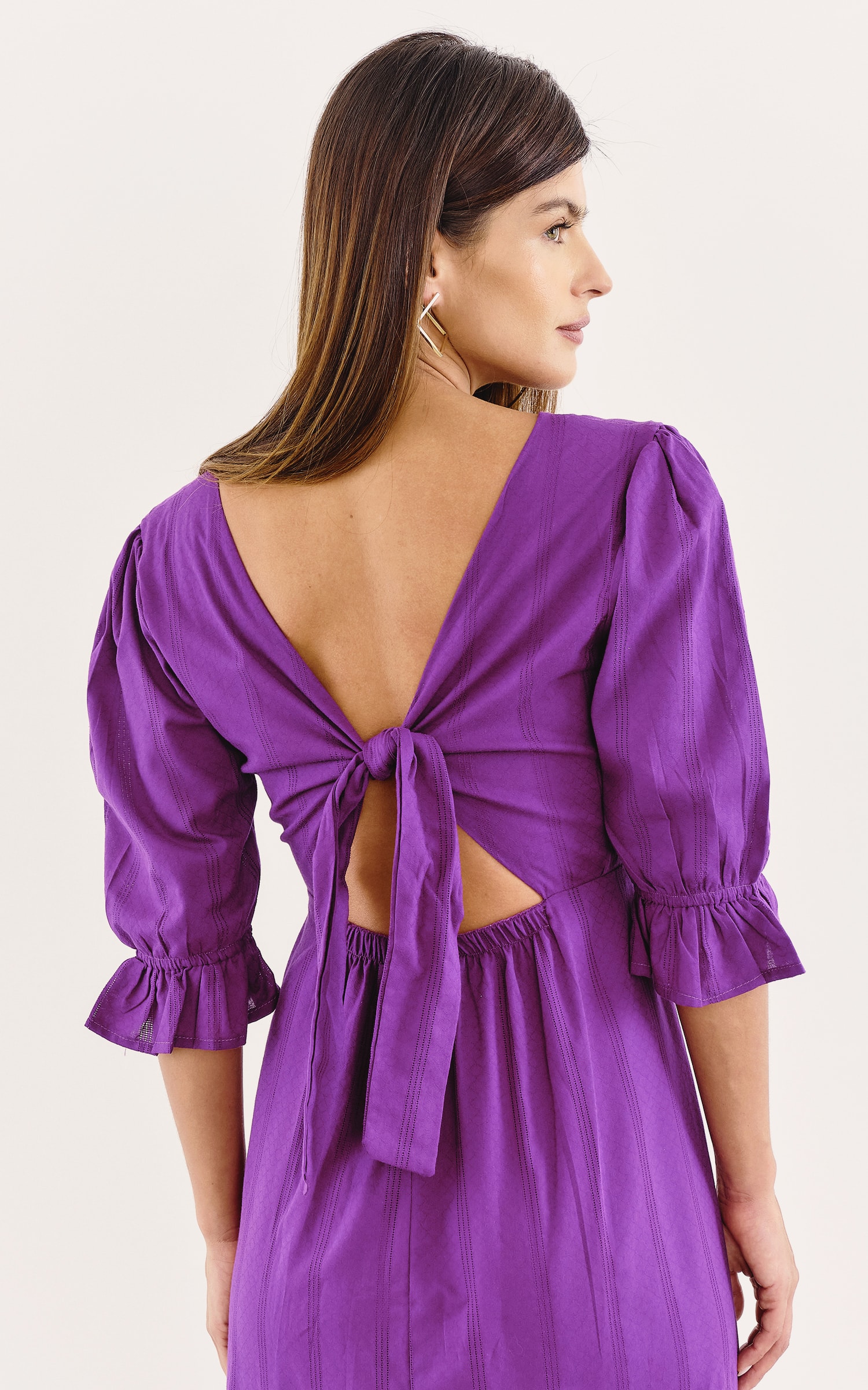 Vestido Cantiga Roxo