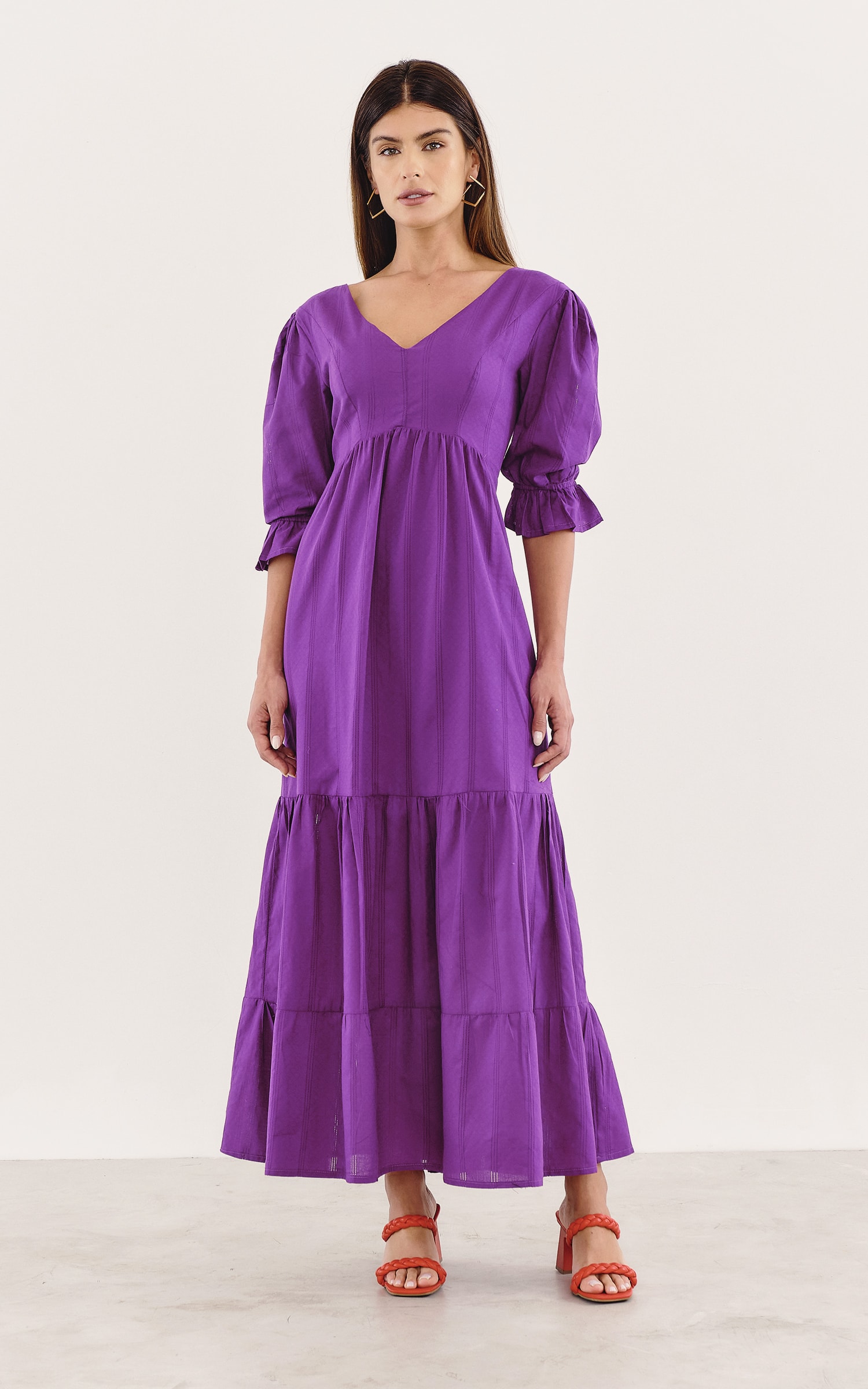 Vestido Cantiga Roxo
