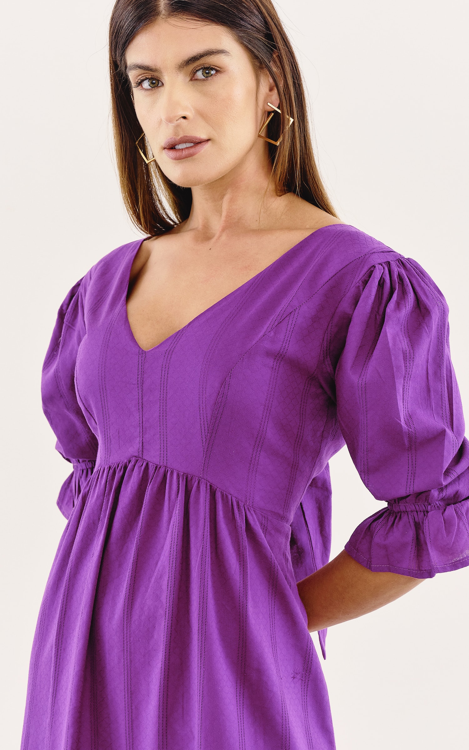 Vestido Cantiga Roxo