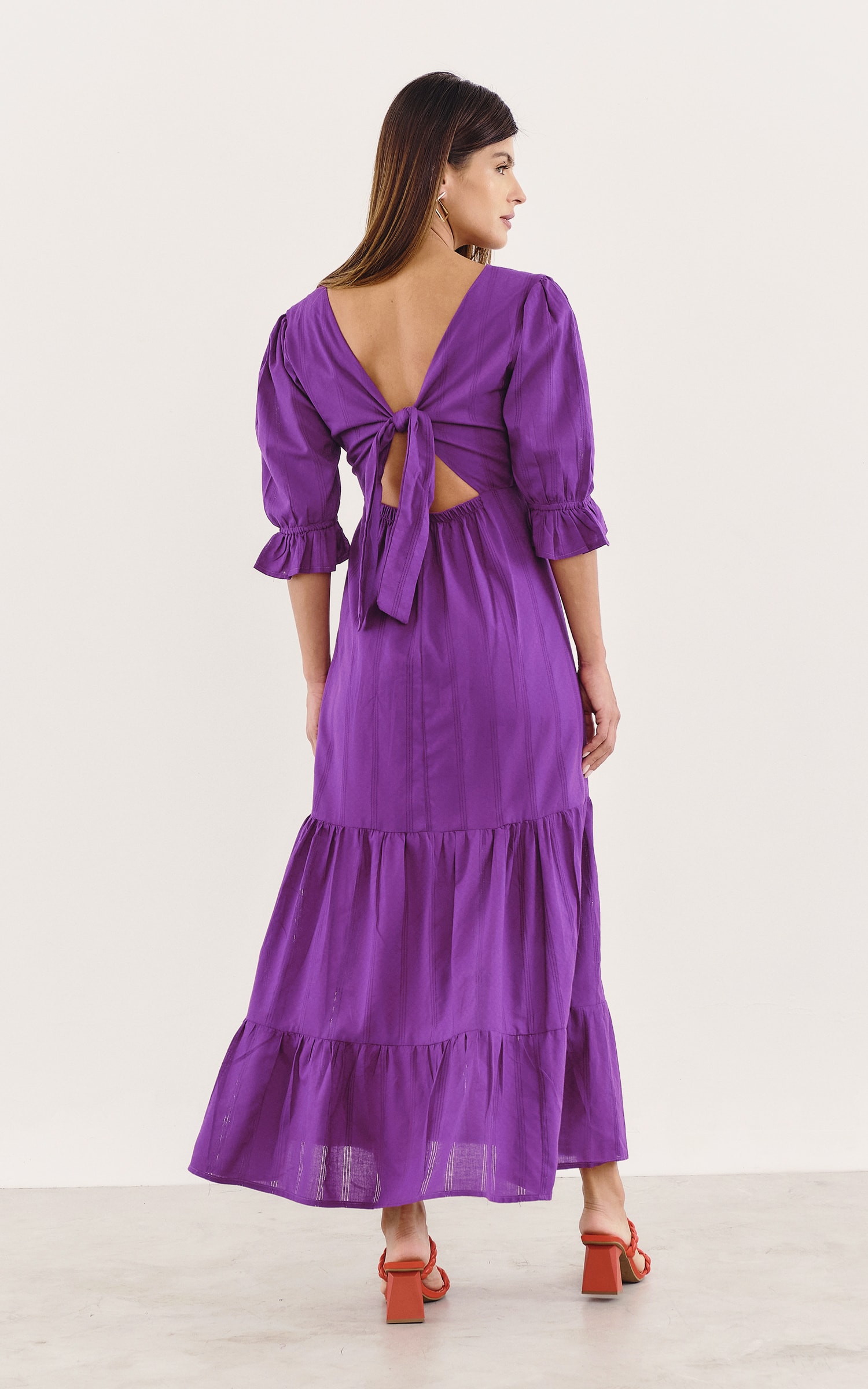 Vestido Cantiga Roxo