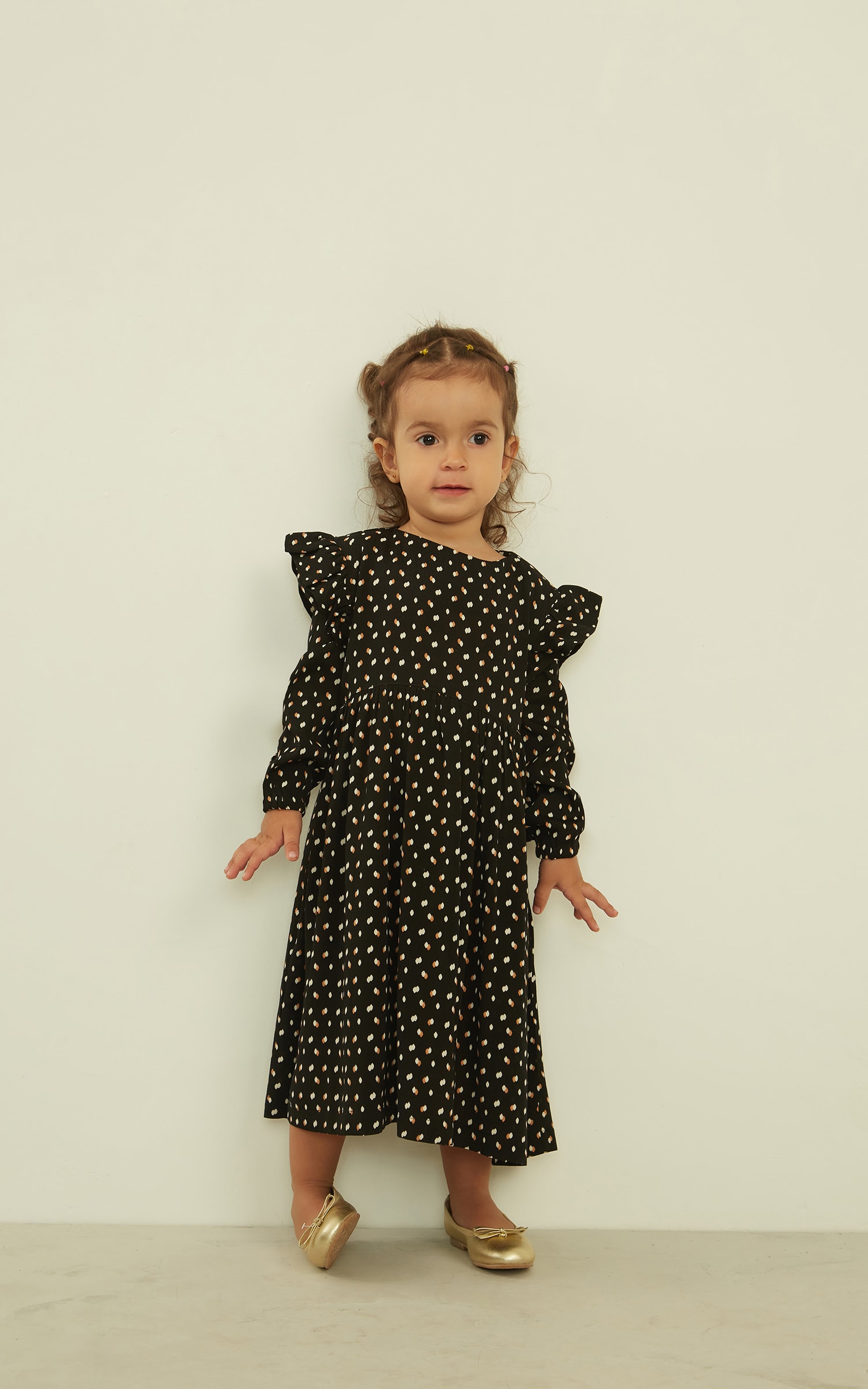 Vestido Celeste Infantil Preto