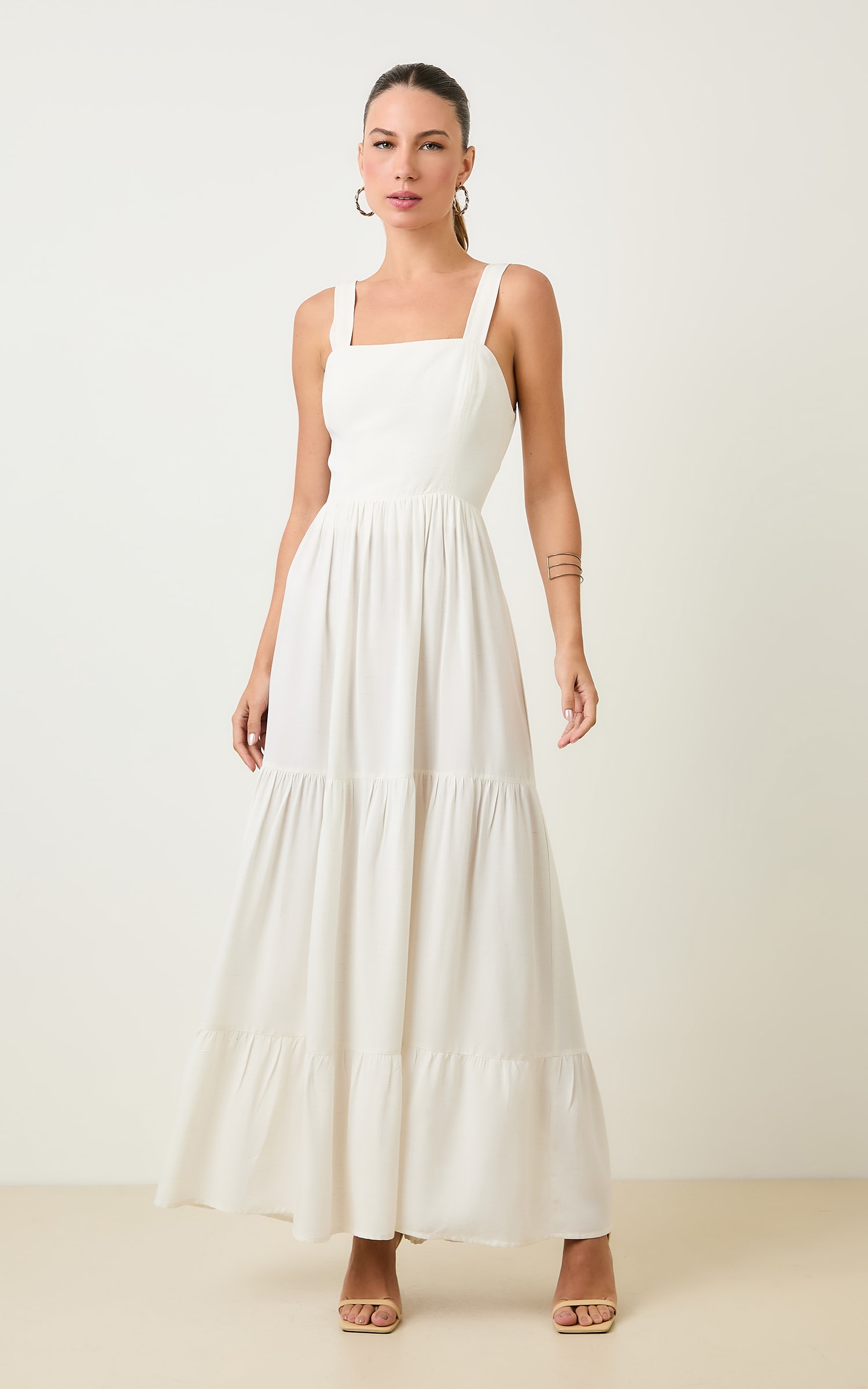 Vestido Cropped Amarracao Horizonte Natural