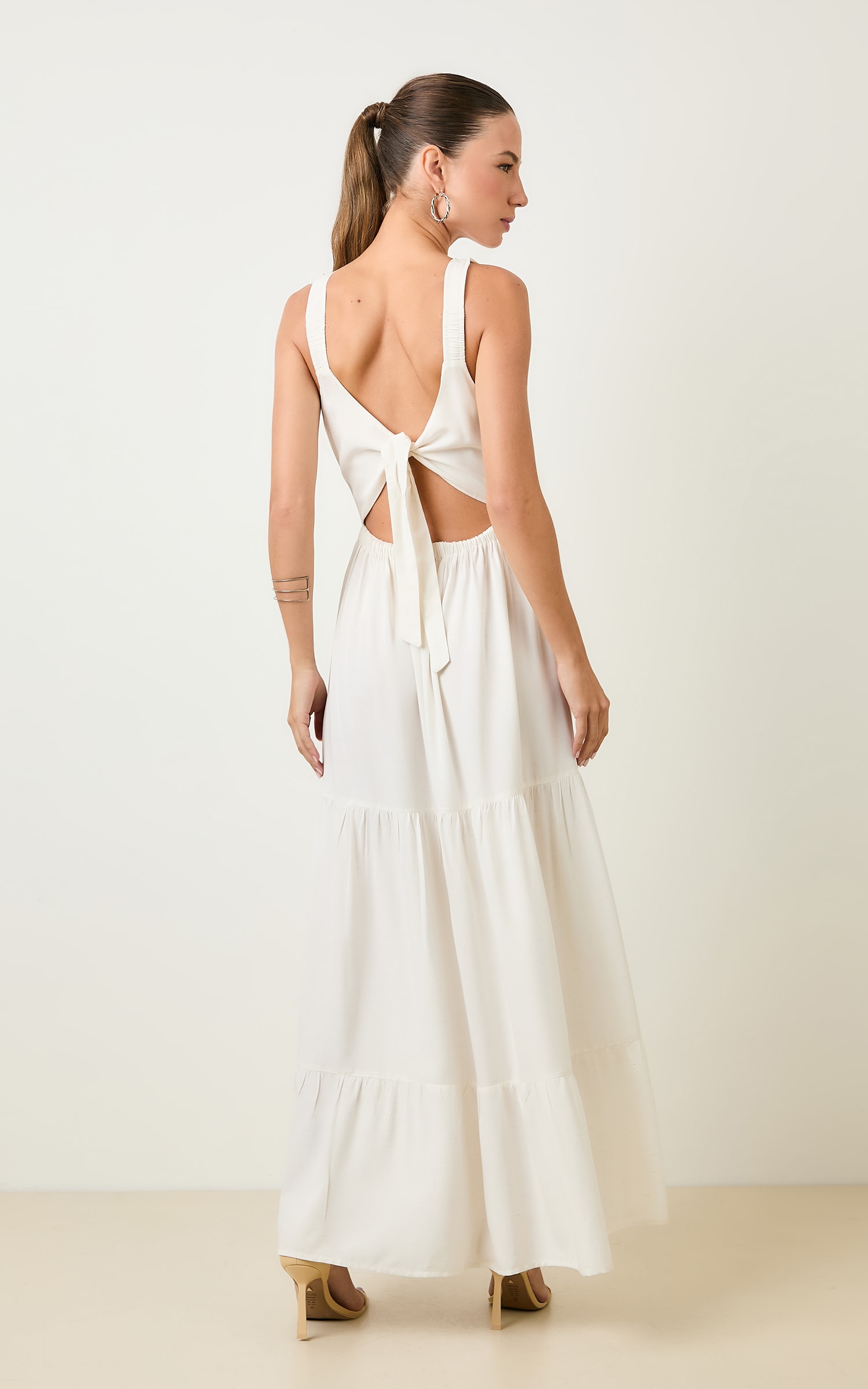 Vestido Cropped Amarracao Horizonte Natural