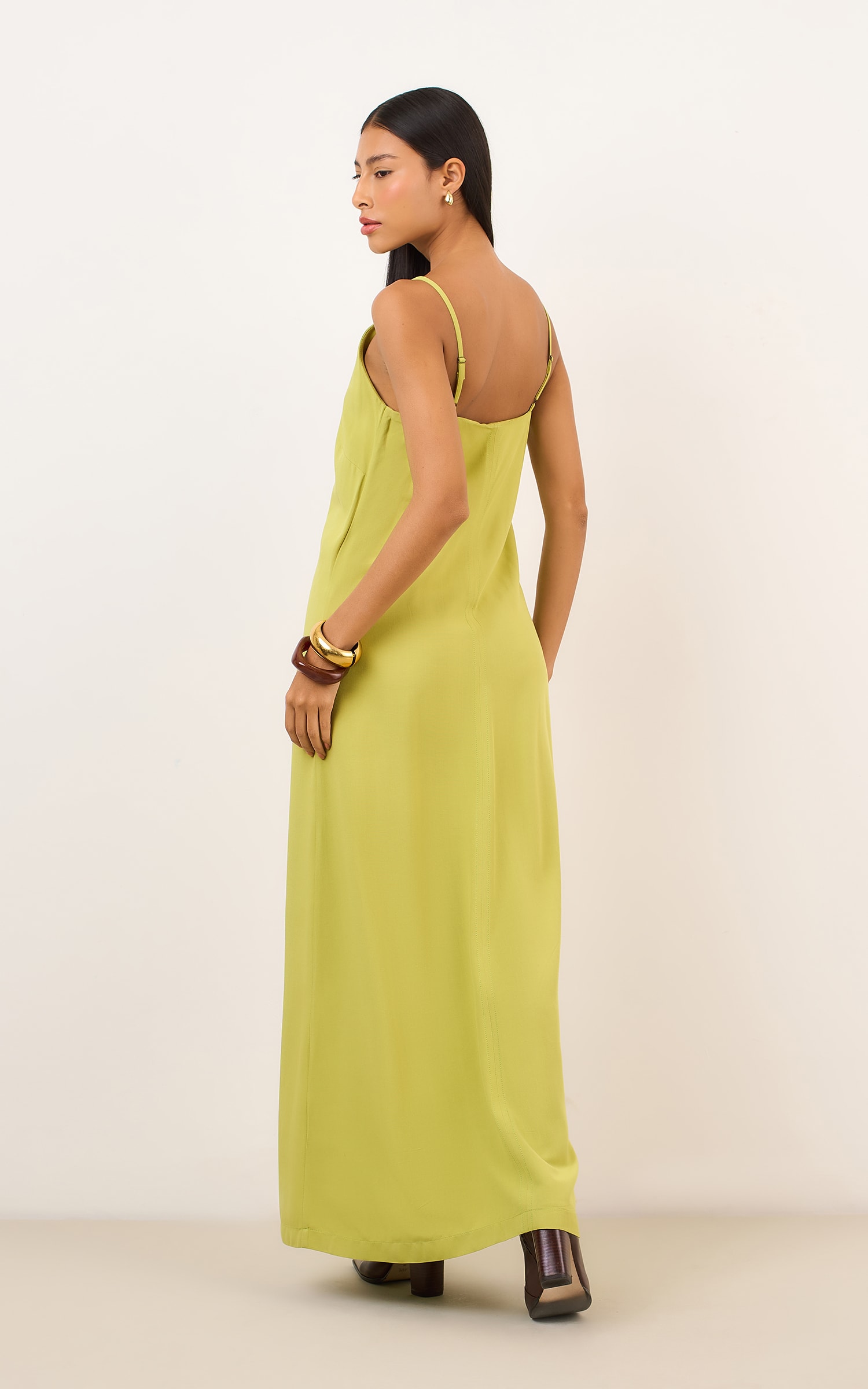 Vestido Cropped Arabica Olive