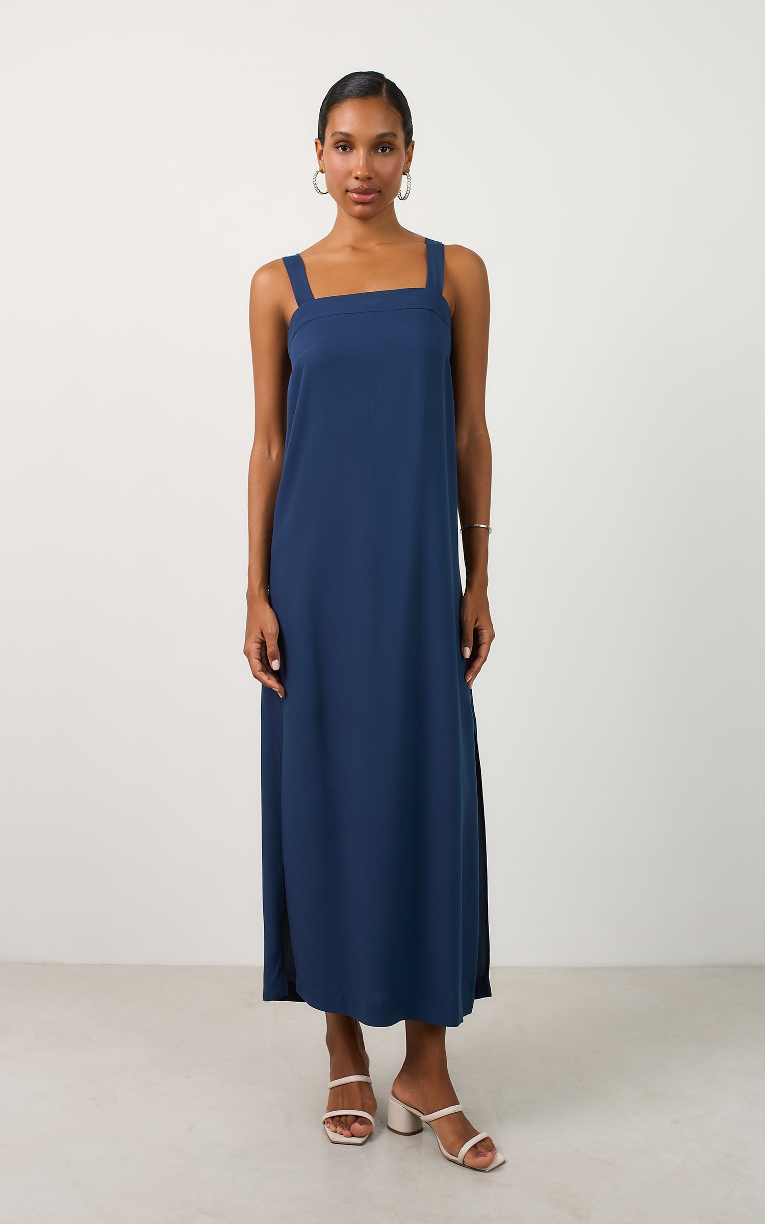 Vestido Cropped Aurora Marinho