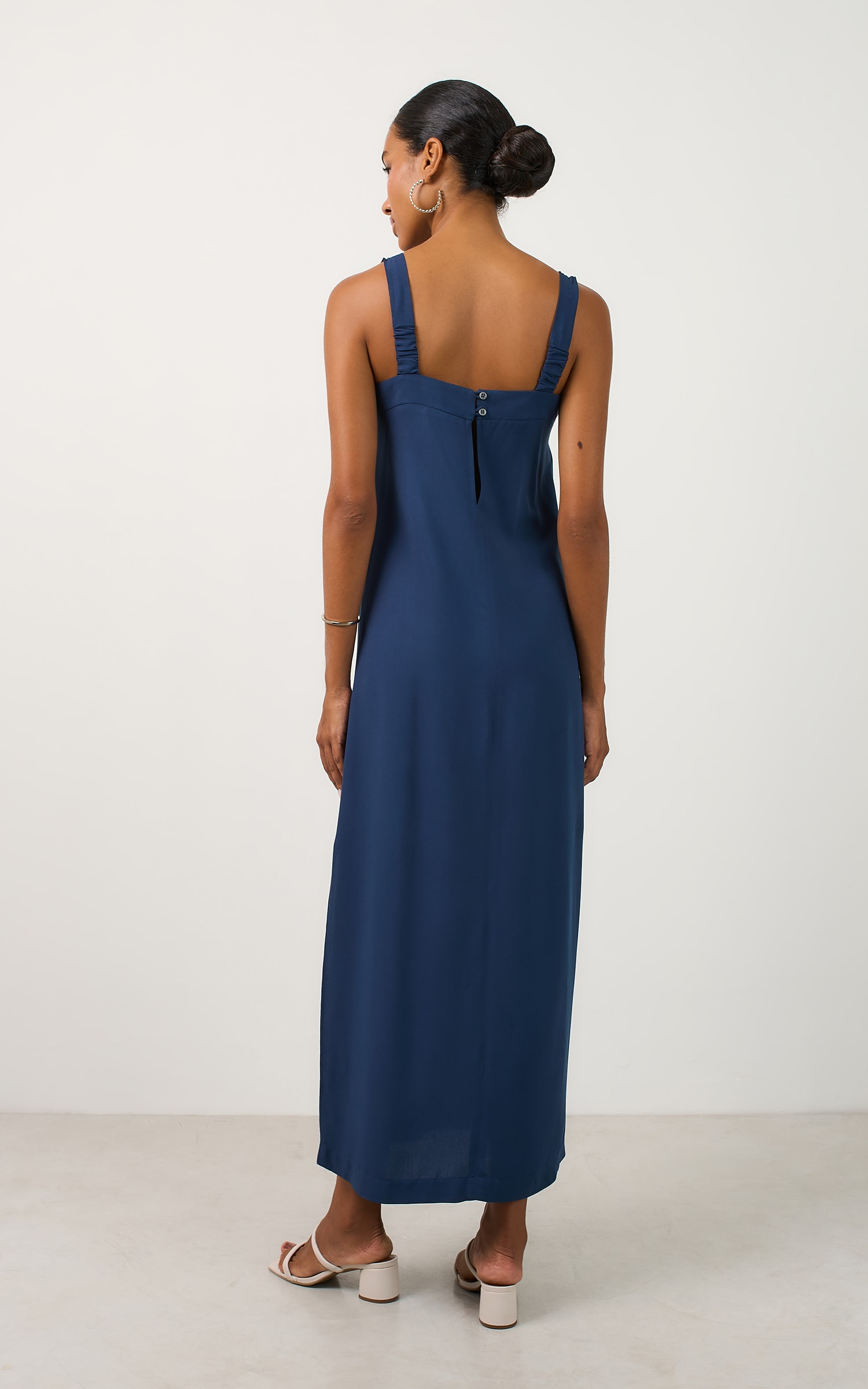 Vestido Cropped Aurora Marinho