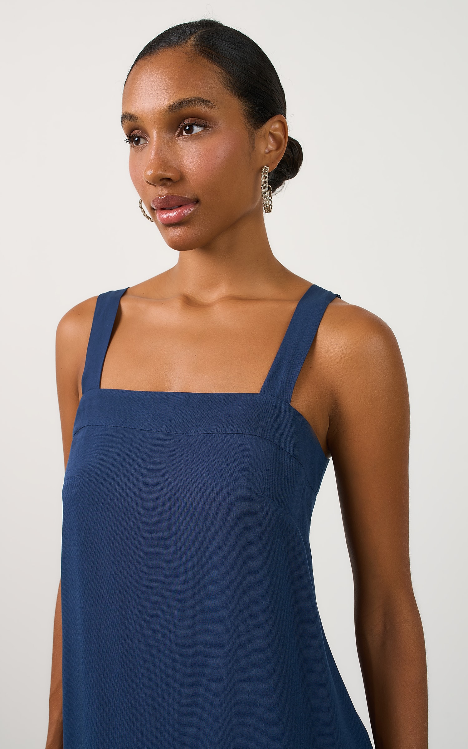 Vestido Cropped Aurora Marinho