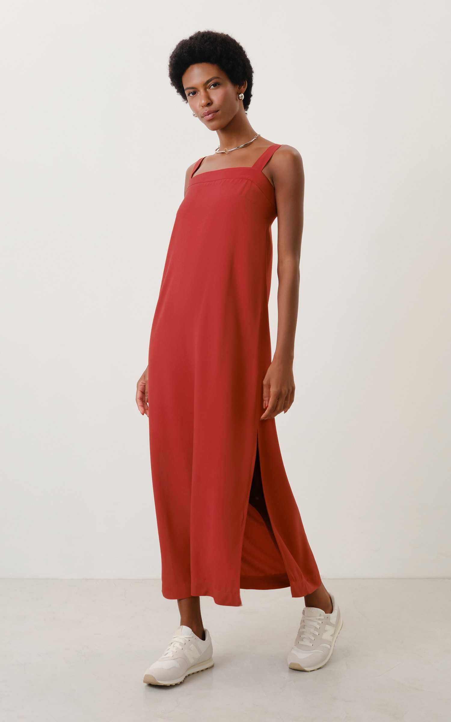 Vestido Cropped Aurora Telha