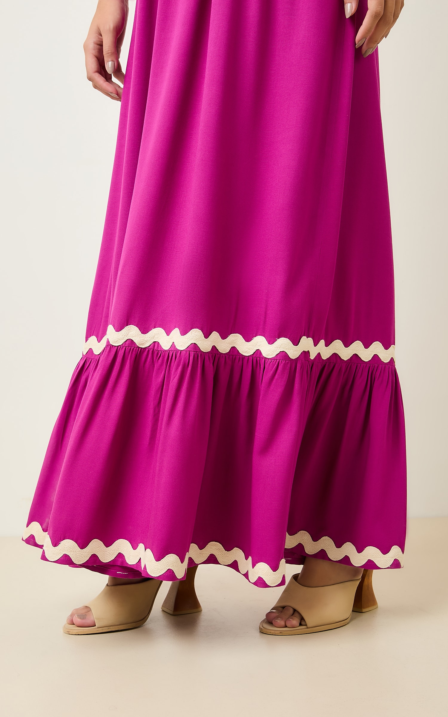 Vestido Cropped Cianinha Fucsia