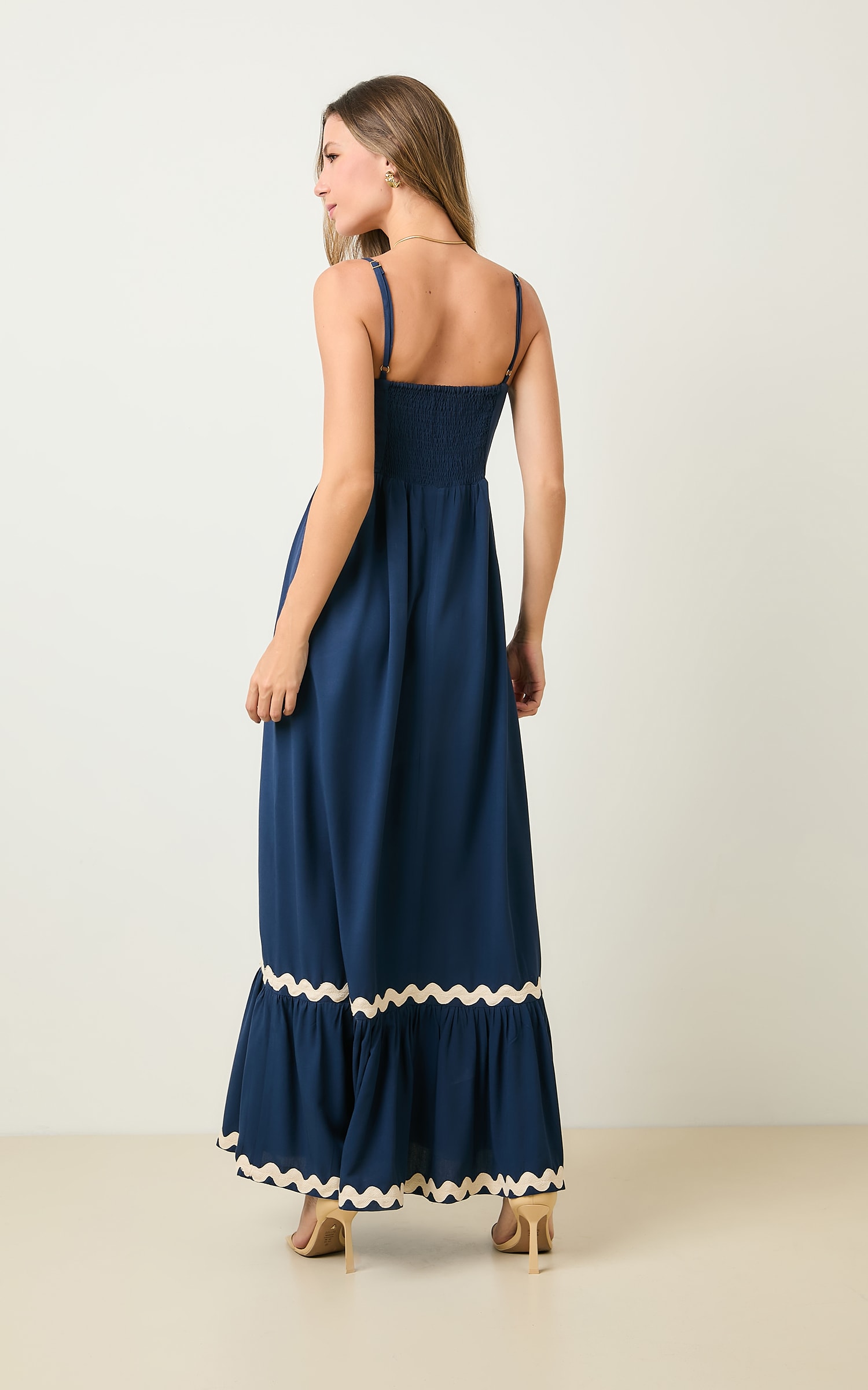 Vestido Cropped Cianinha Marinho