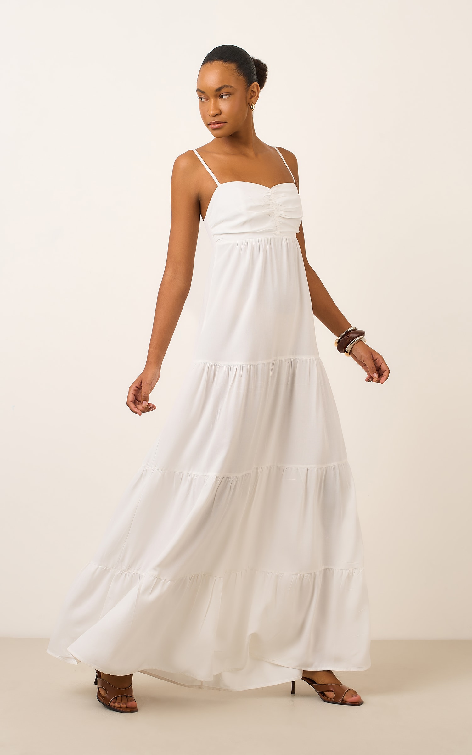 Vestido Cropped Crayon Off White