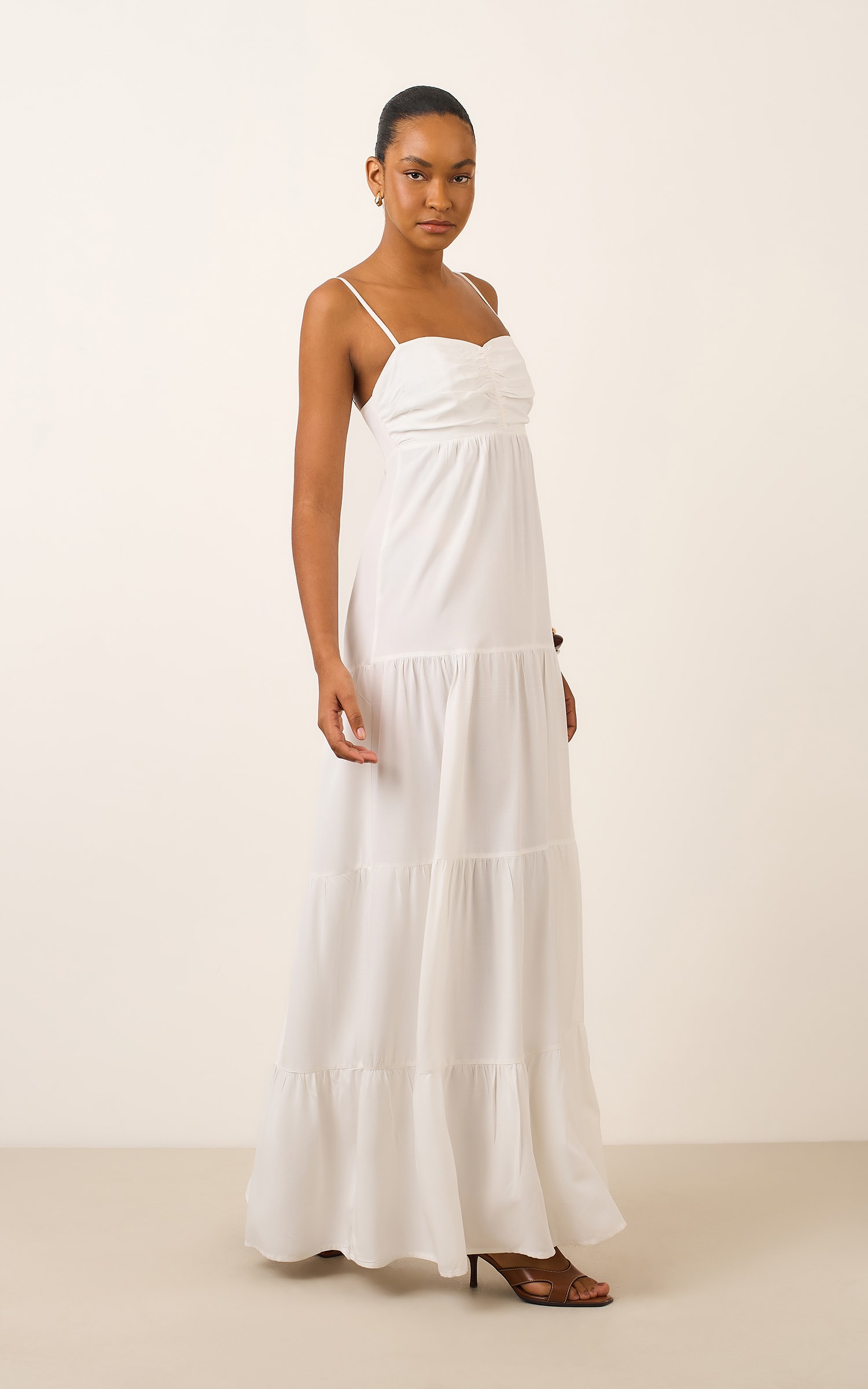 Vestido Cropped Crayon Off White