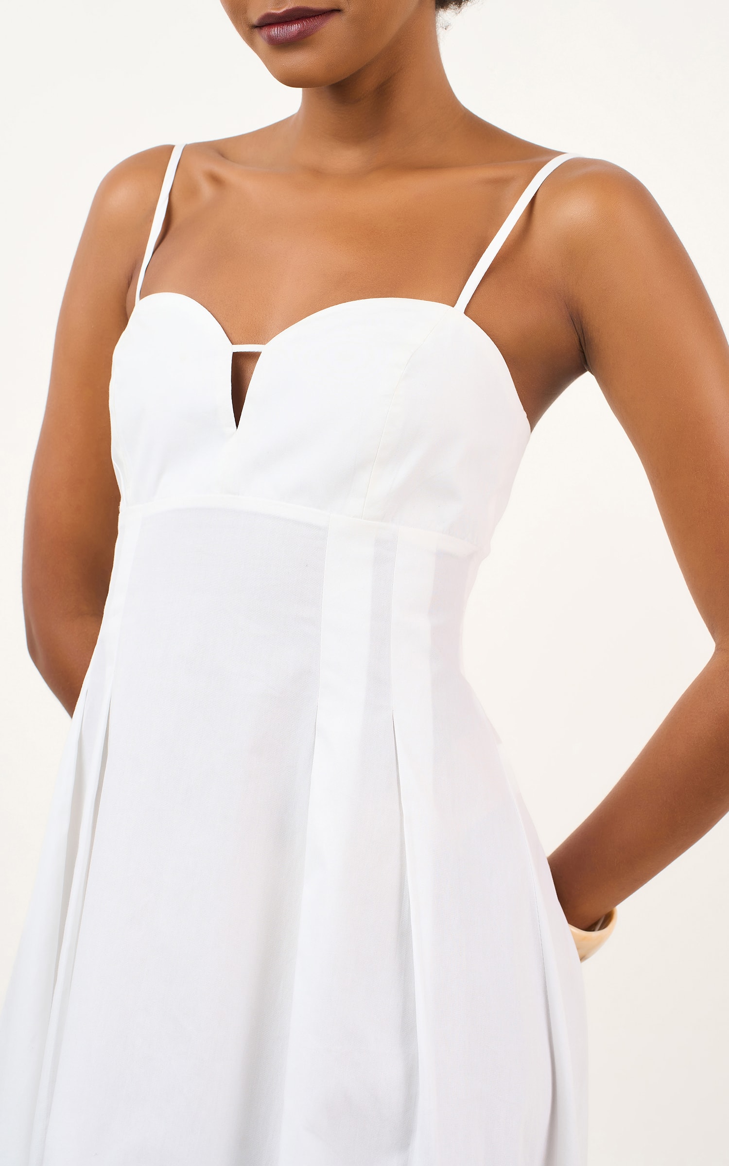 Vestido Cropped Dinky Off White