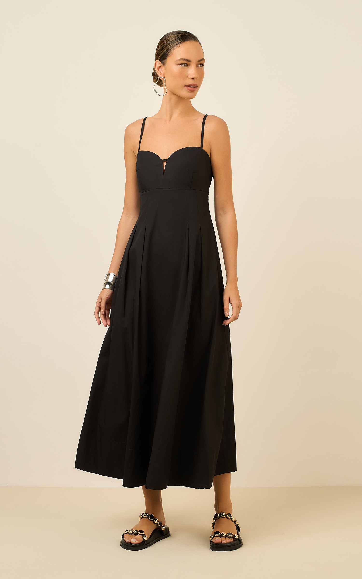 Vestido Cropped Dinky Preto