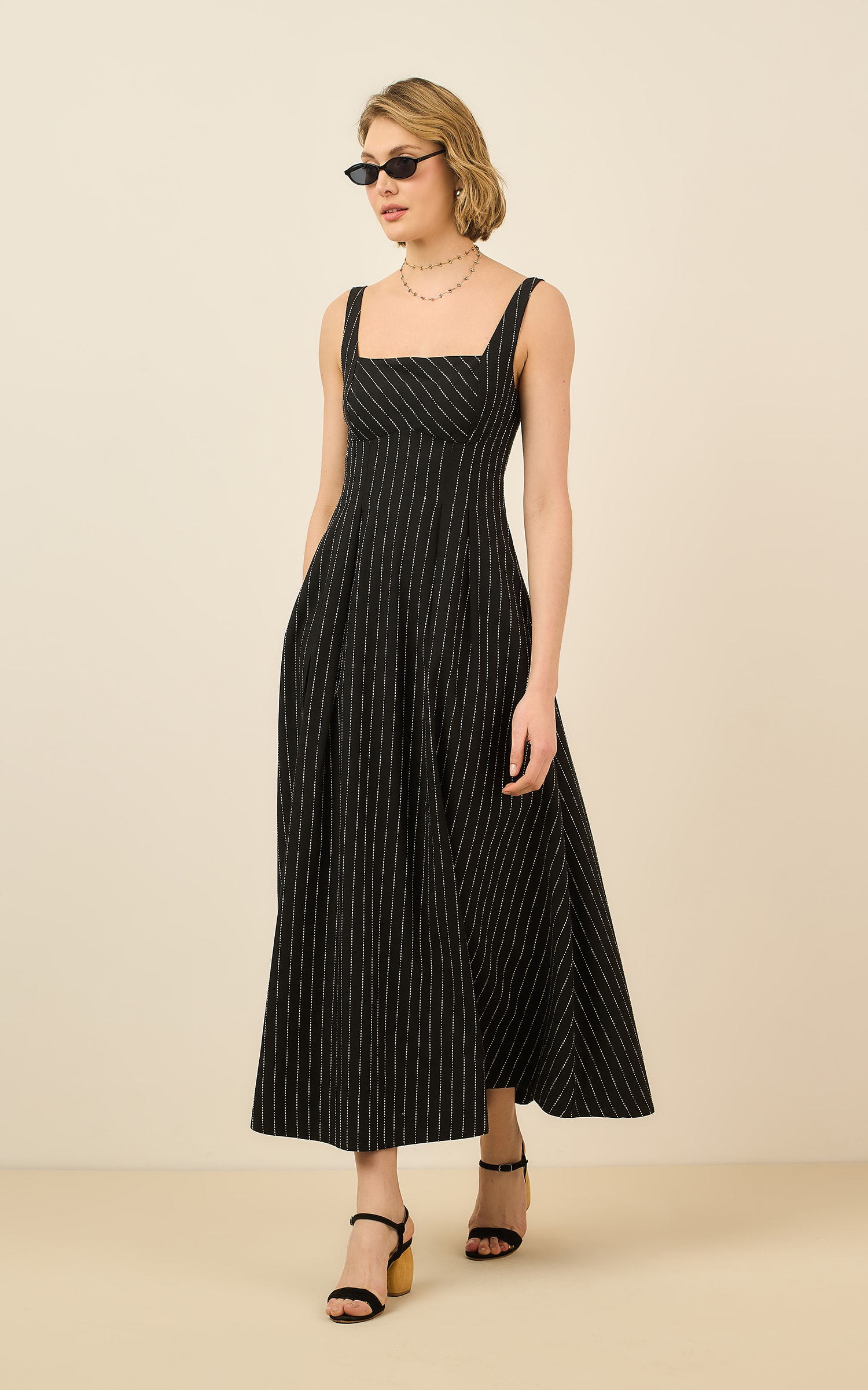 Vestido Cropped Fabric Preto