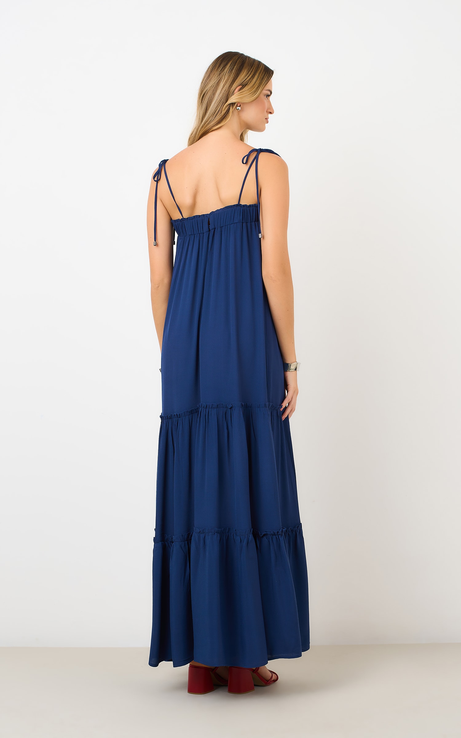 Vestido Cropped Iced Marinho