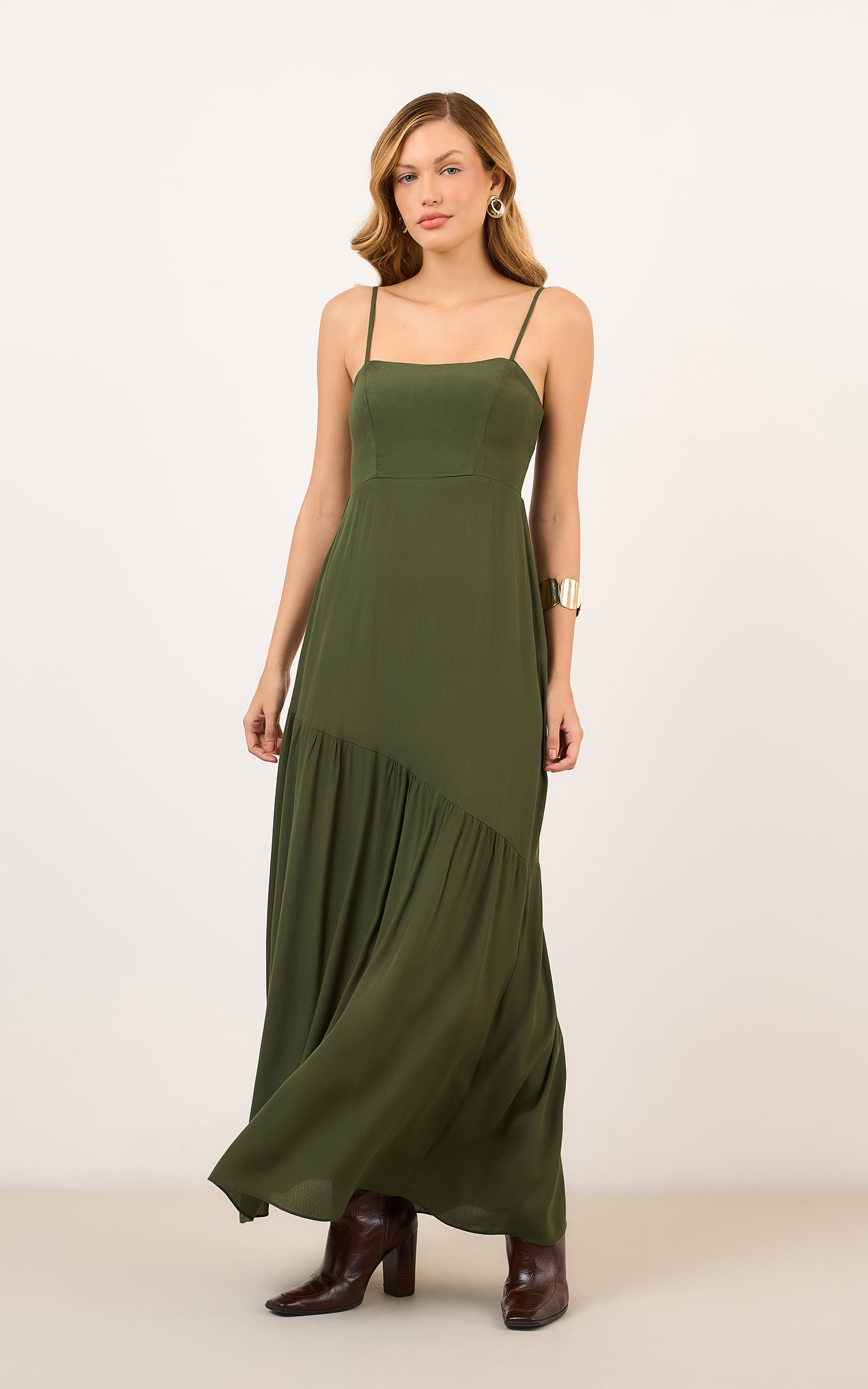 Vestido Cropped Intense Matcha