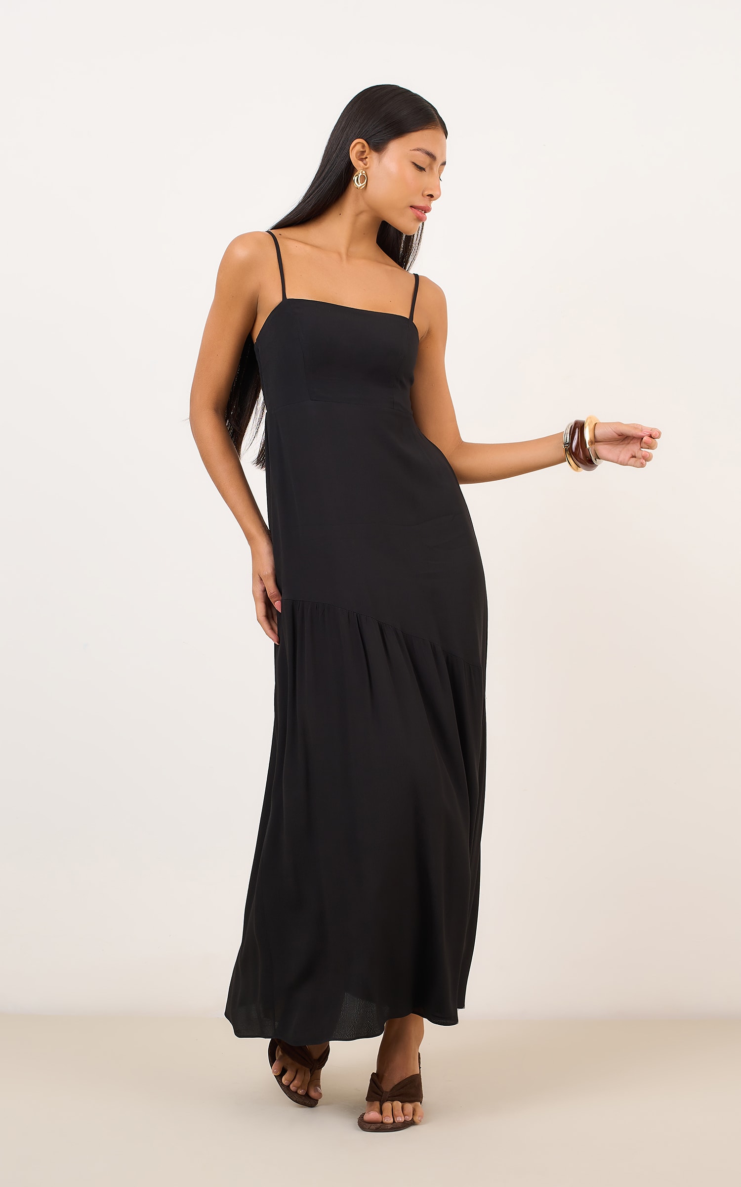 Vestido Cropped Intense Preto