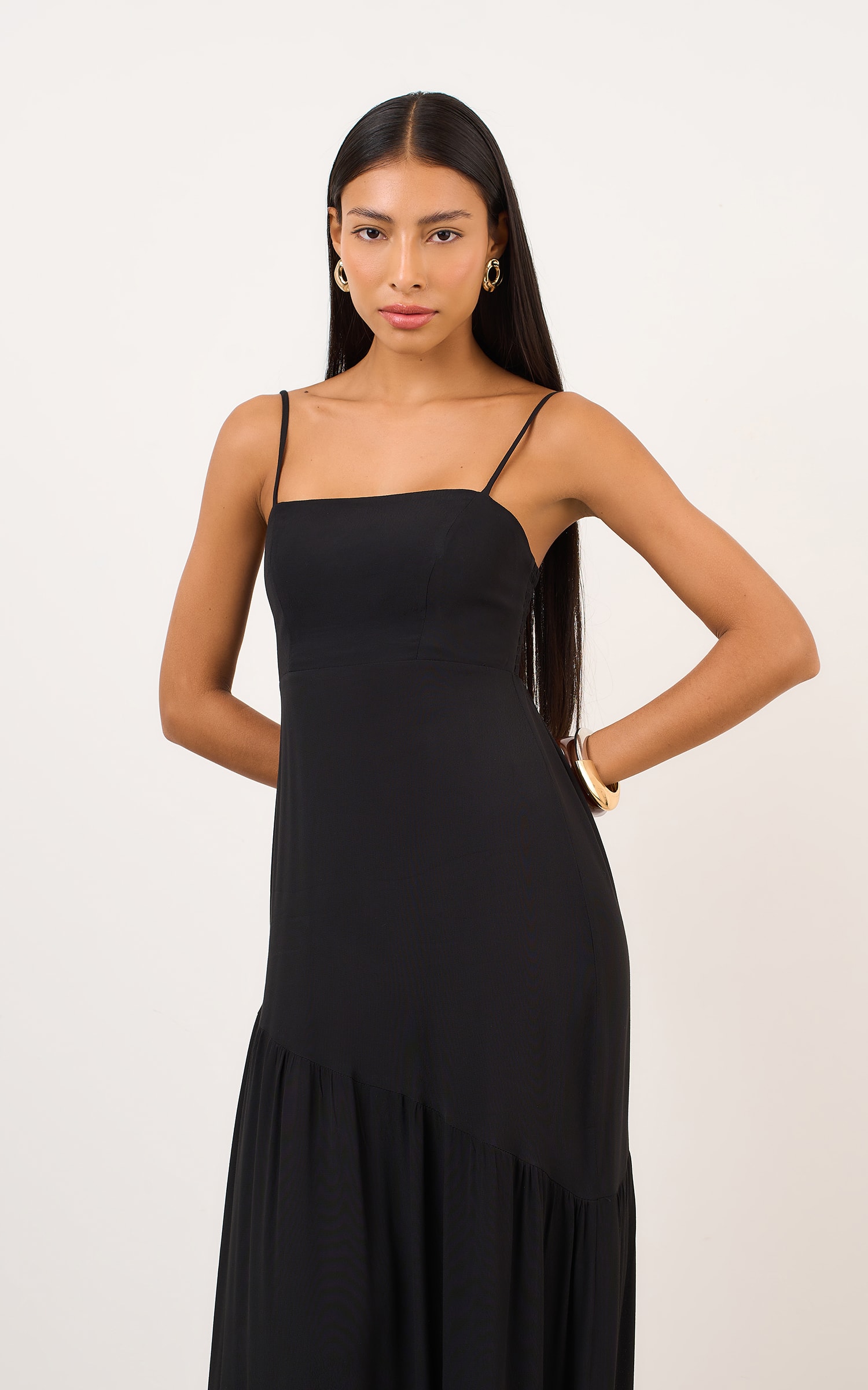 Vestido Cropped Intense Preto