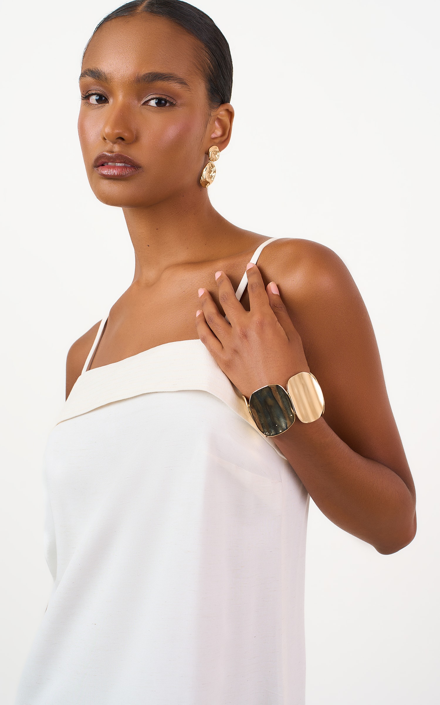 Vestido Cropped Latte Natural