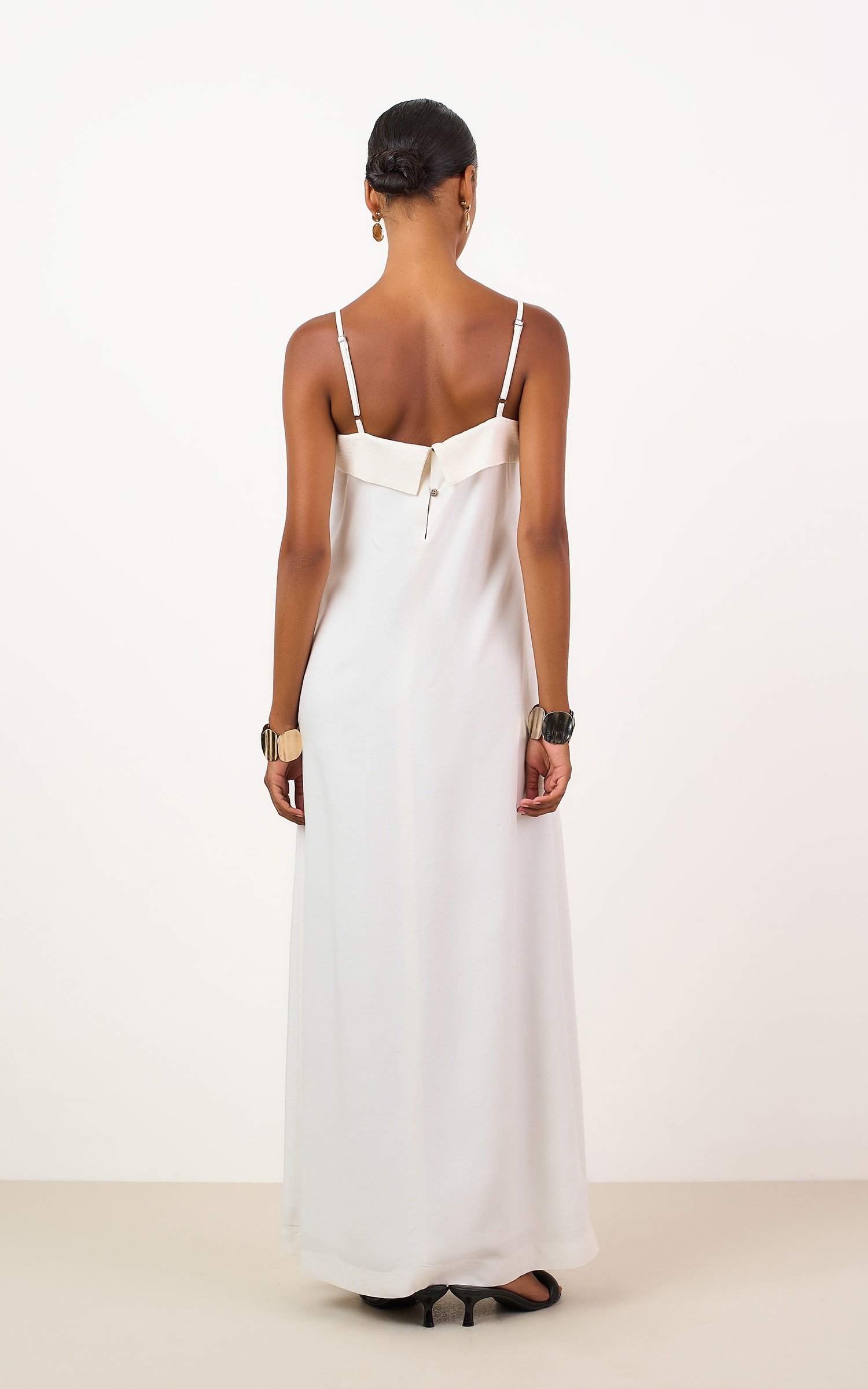 Vestido Cropped Latte Natural