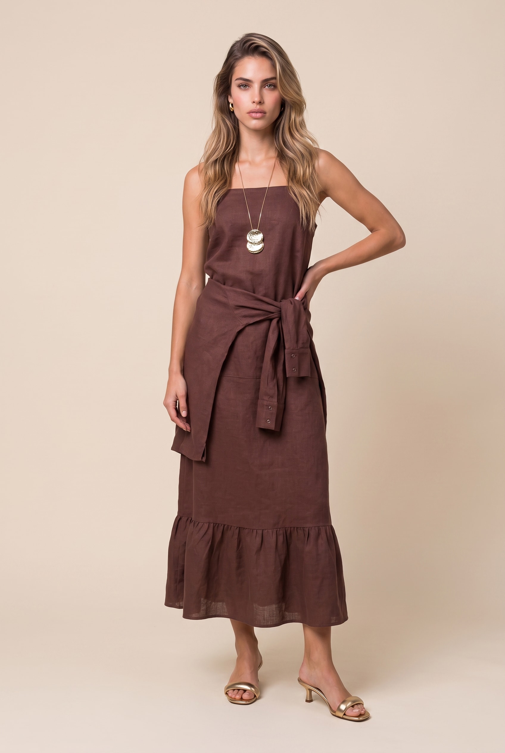 Vestido Cropped Lust Chocolate