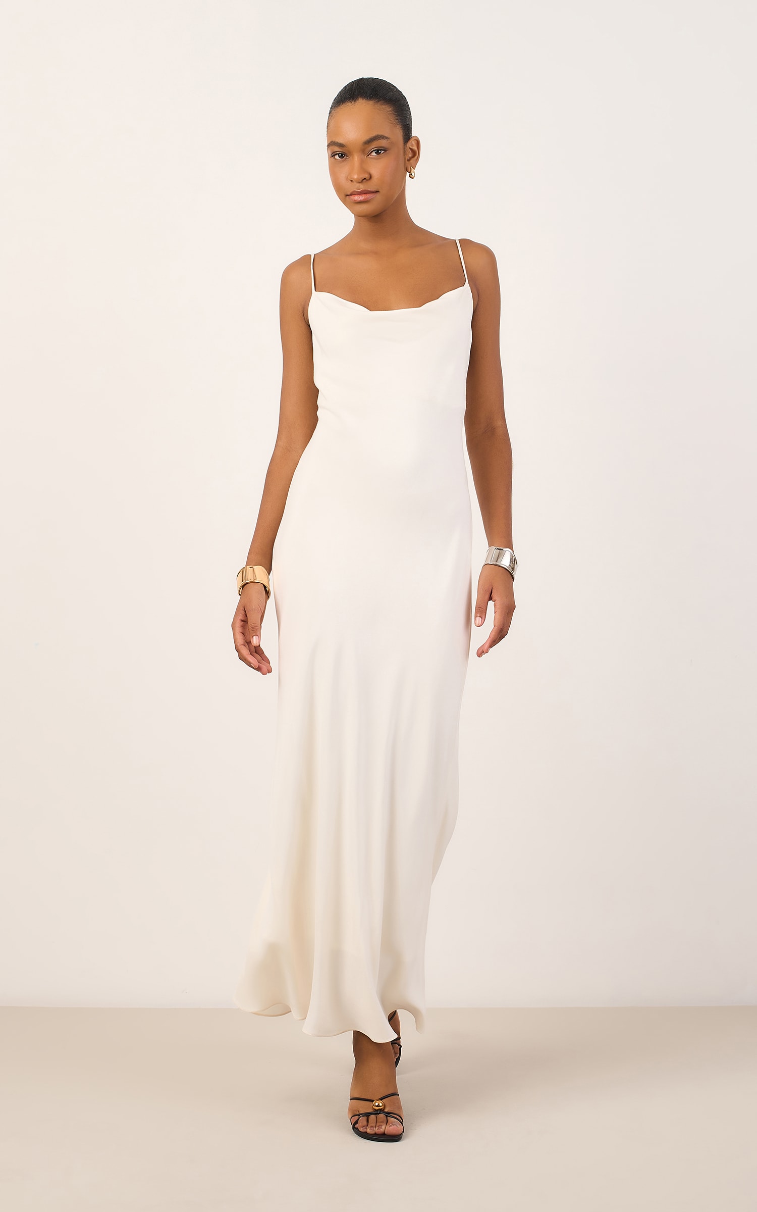 Vestido Cropped Modern Off White