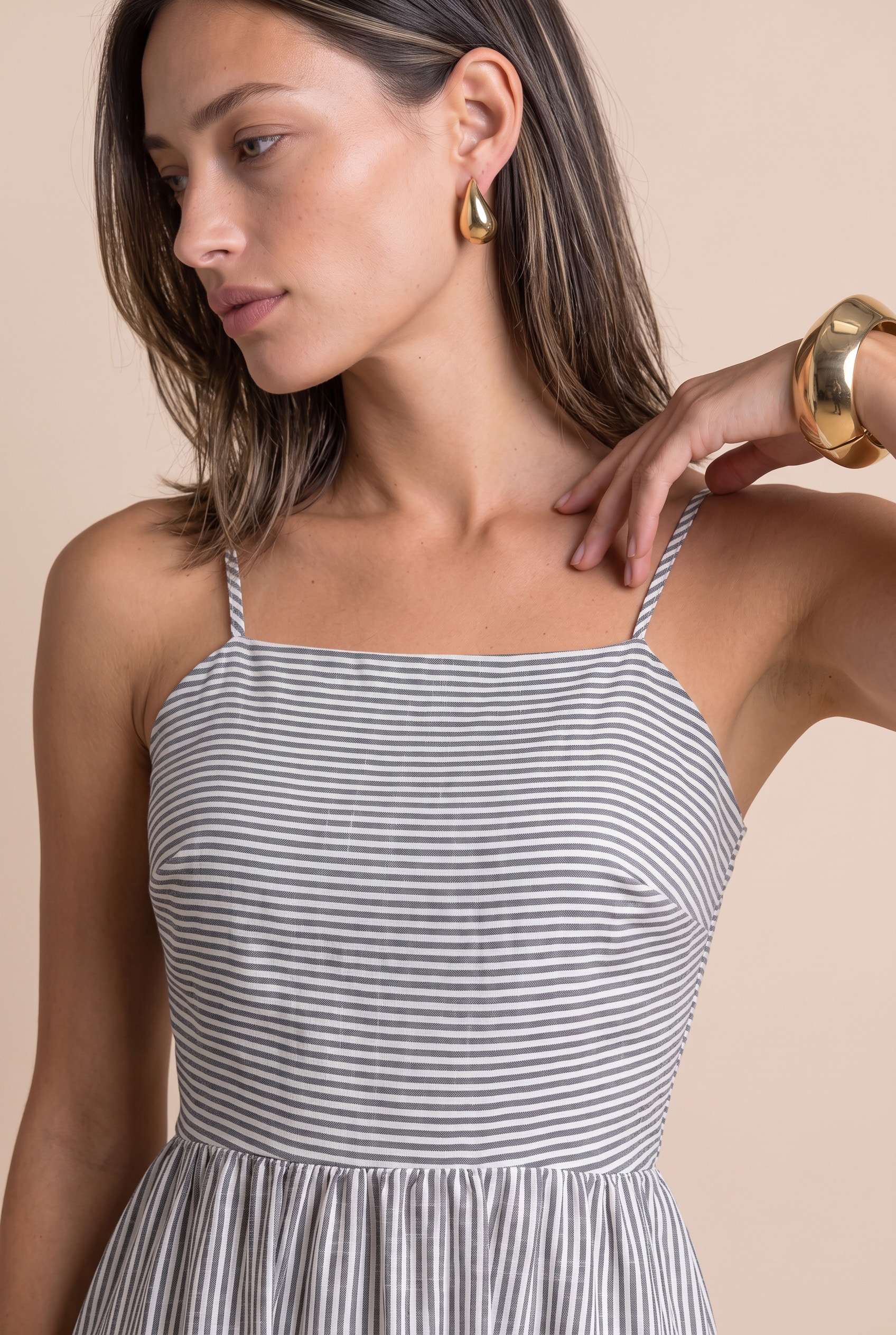 Vestido Cropped Move Preto