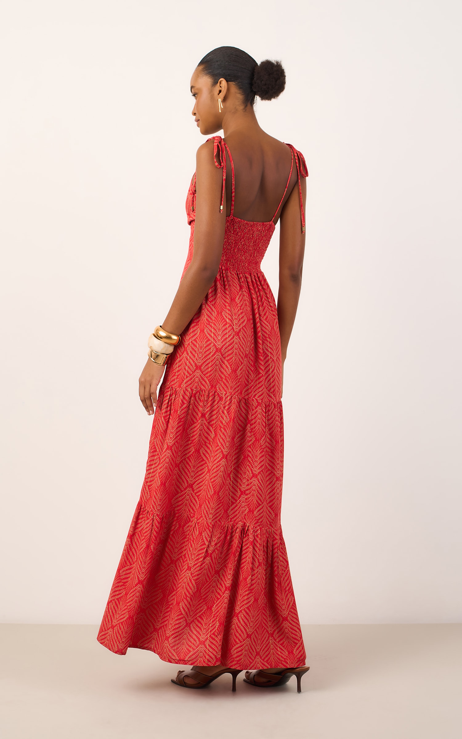 Vestido Cropped Nara Vermelho