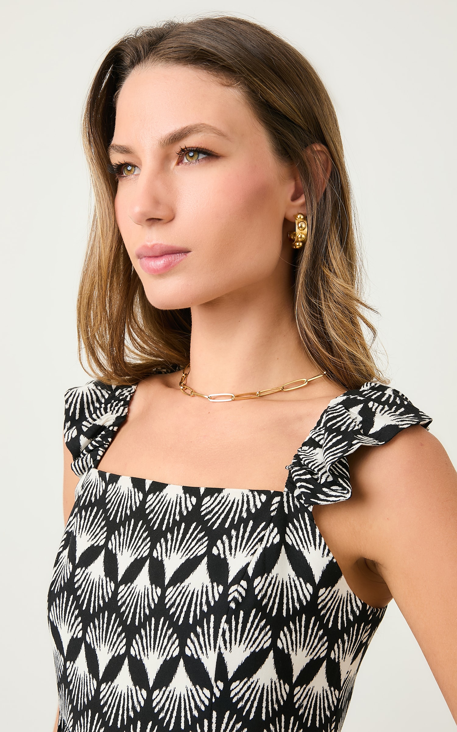 Vestido Cropped Vila Preto