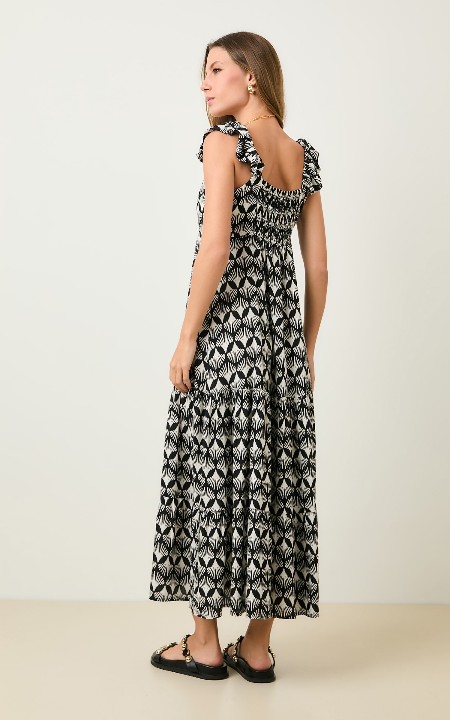 Vestido Cropped Vila Preto