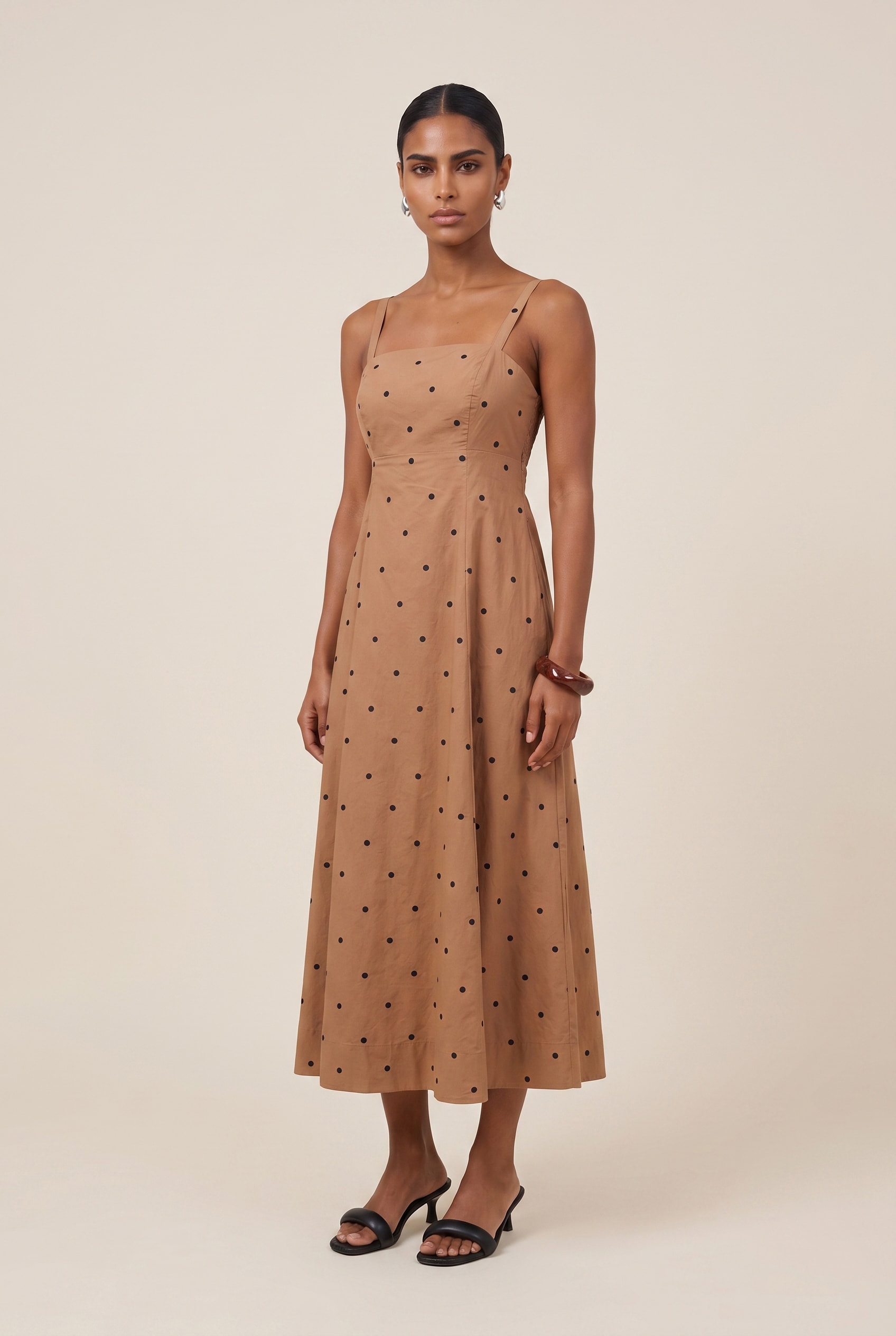 Vestido Cropped Vital Caqui