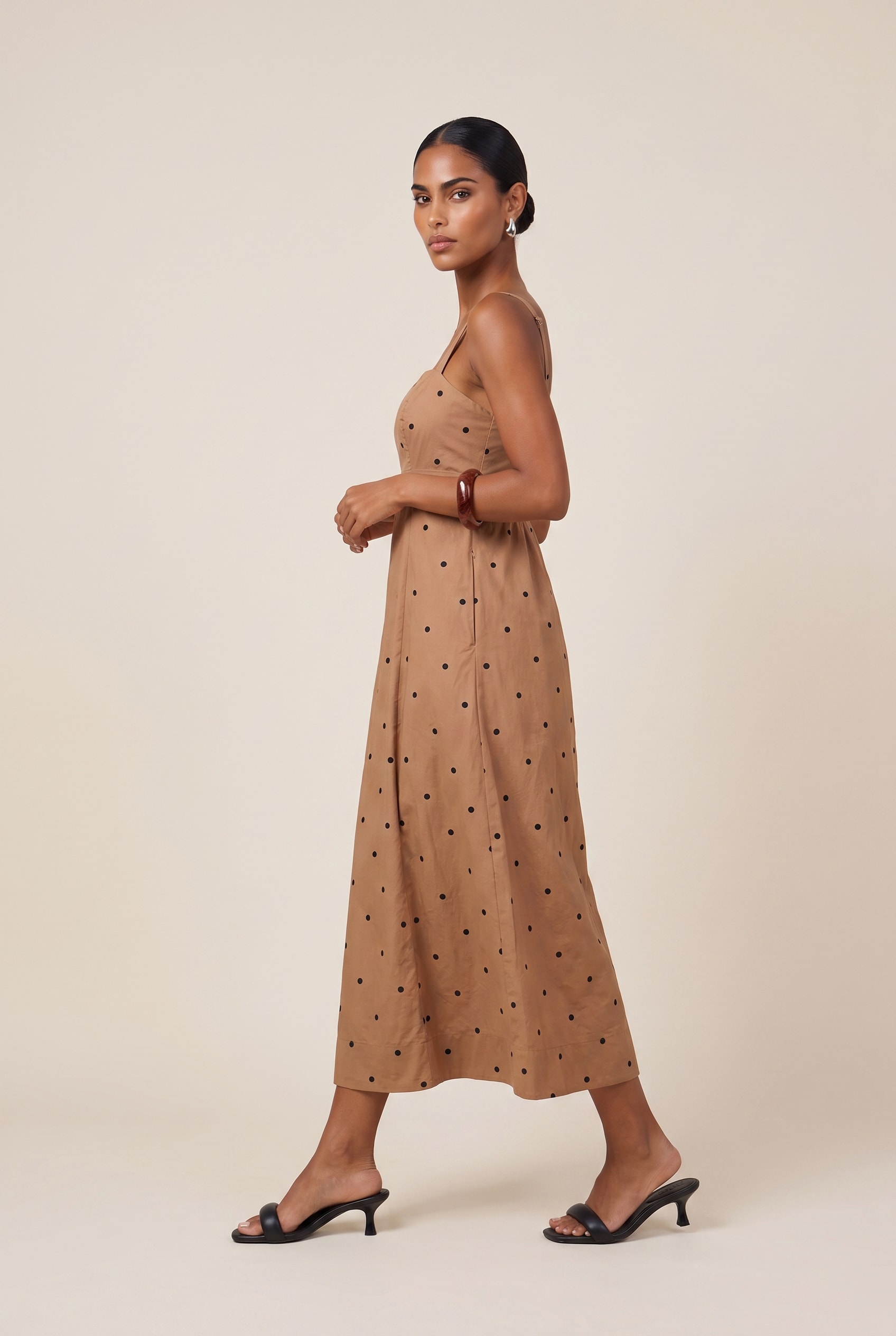 Vestido Cropped Vital Caqui