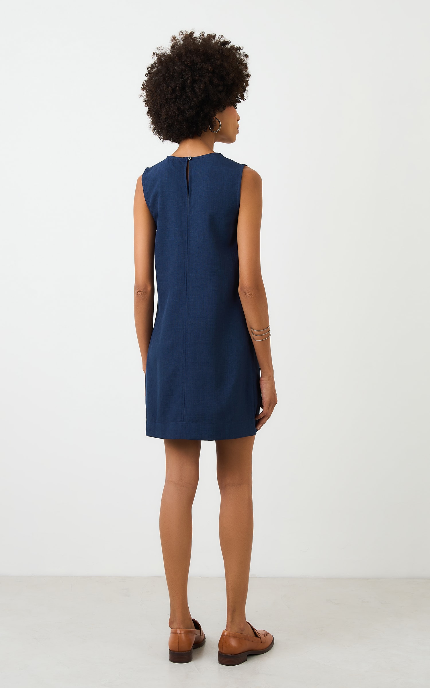 Vestido Curto Blanc Marinho