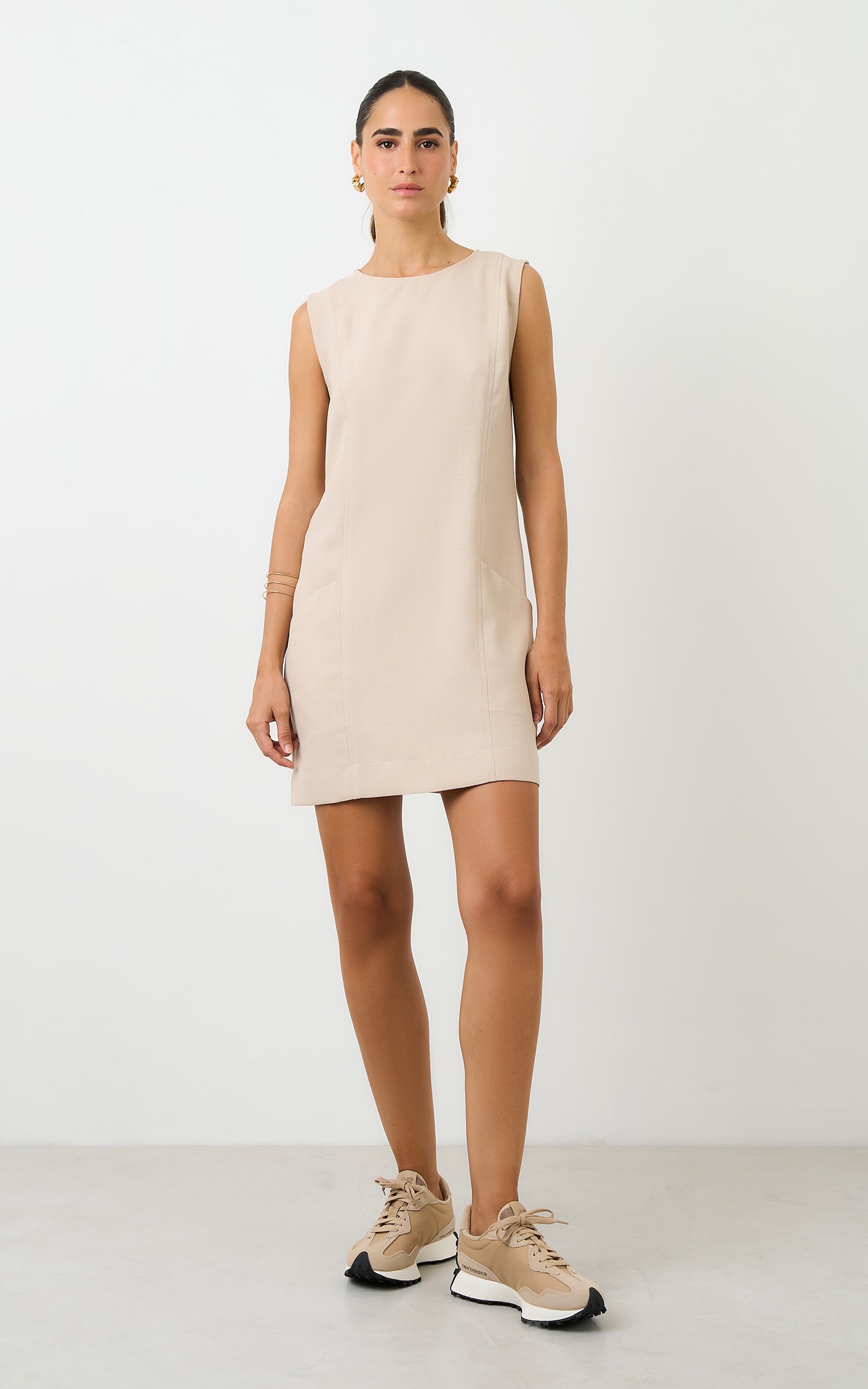 Vestido Curto Blanc Natural