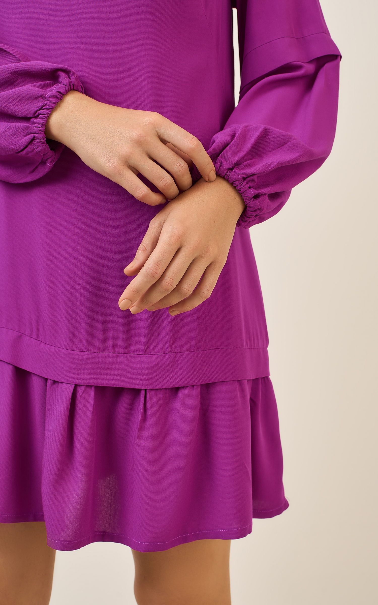 Vestido Curto Boreal Fucsia