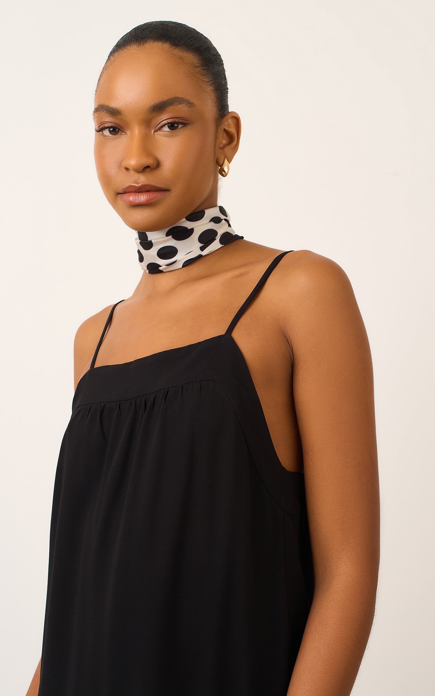 Vestido Curto Crayon Preto