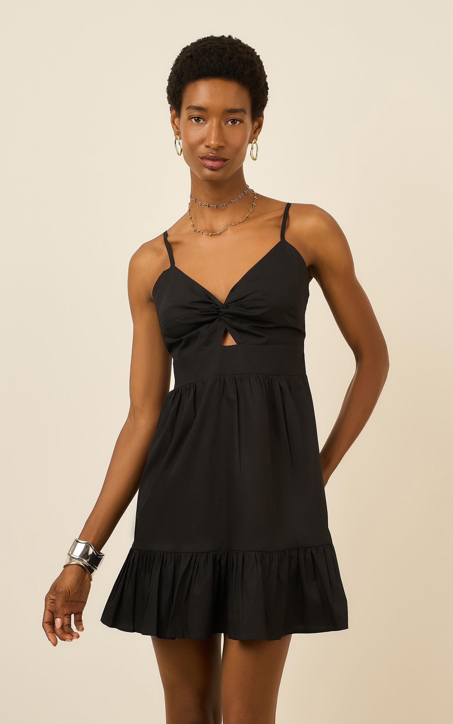 Vestido Curto Dinky Preto