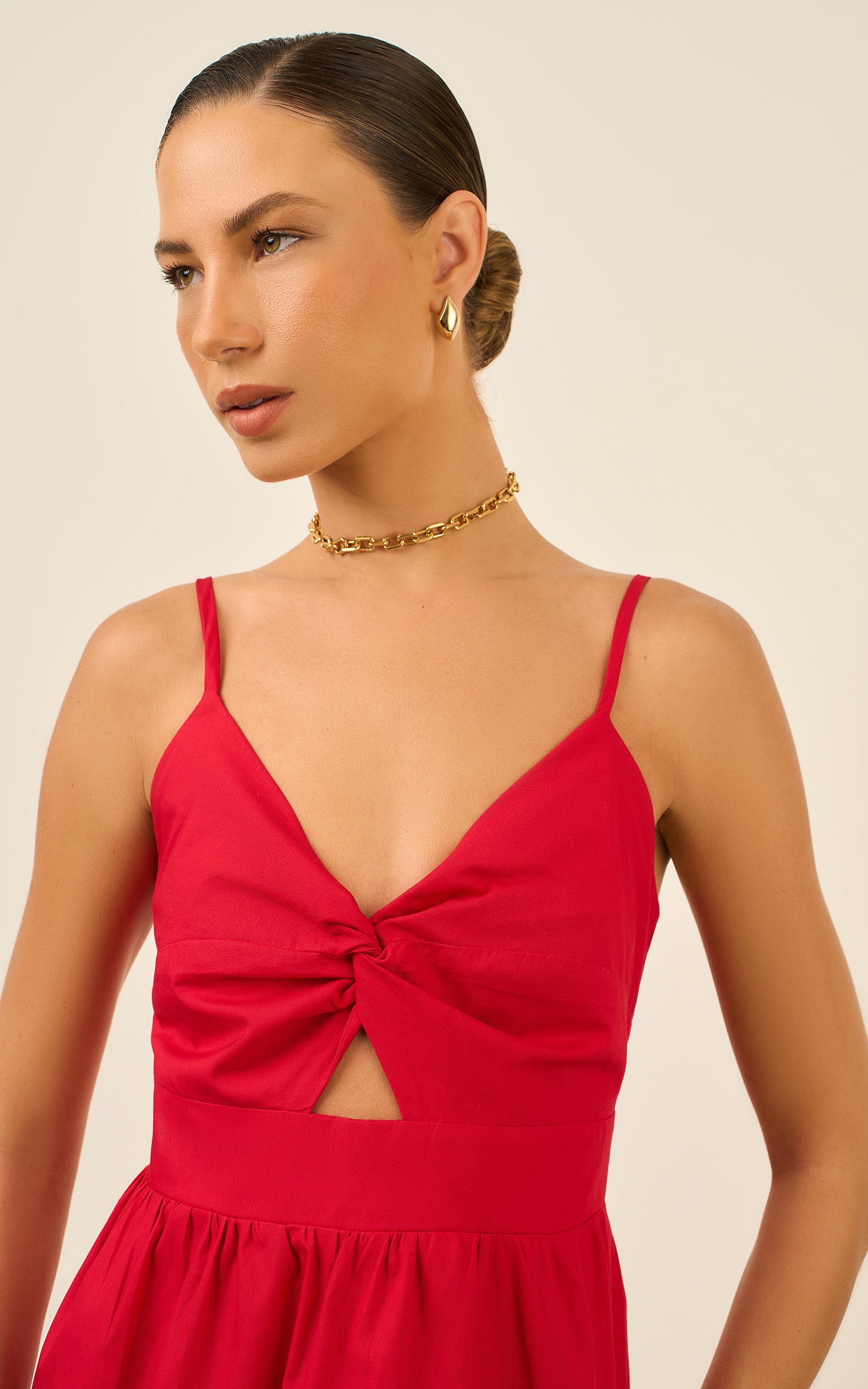 Vestido Curto Dinky Vermelho