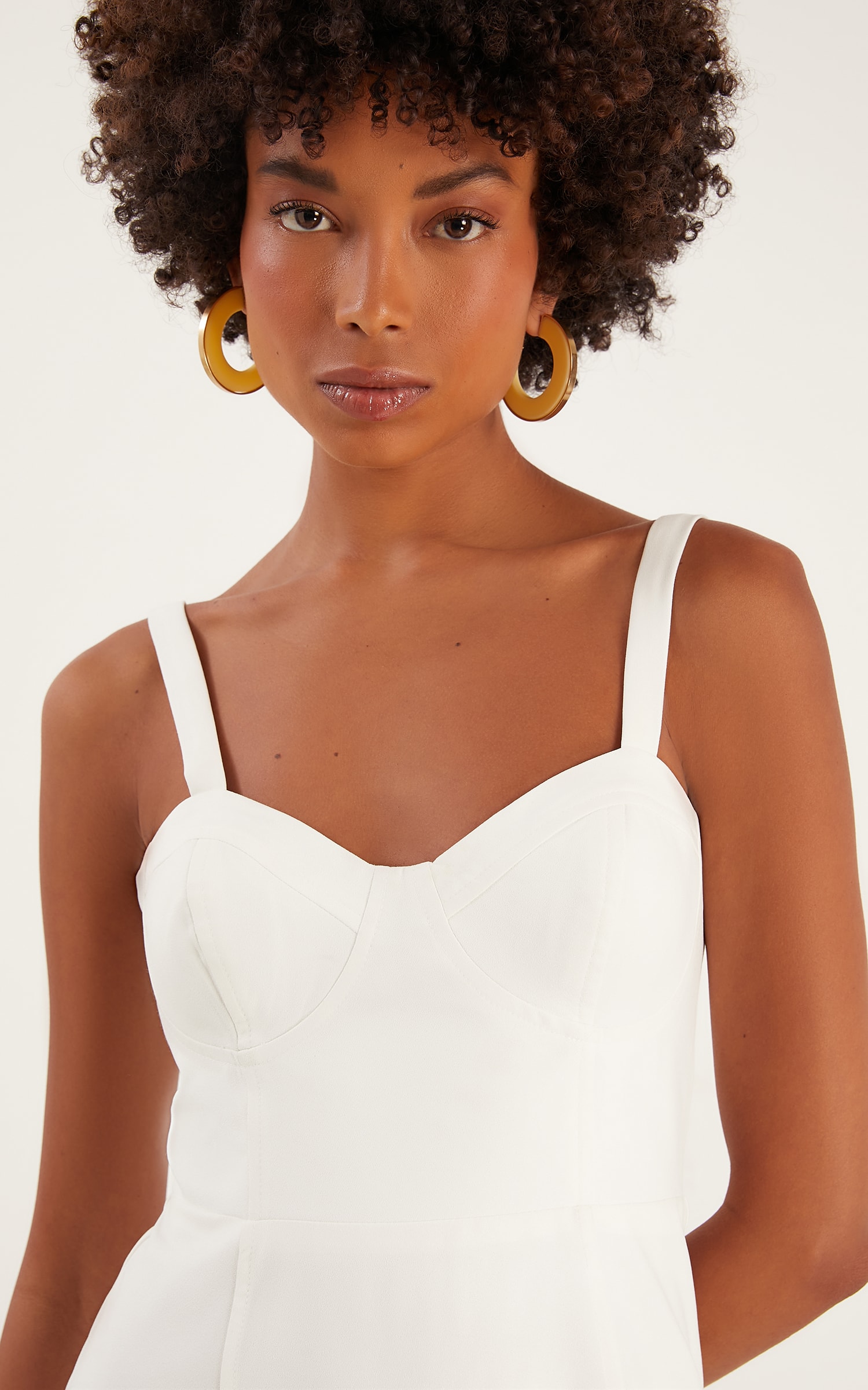 Vestido Curto Fly Off White