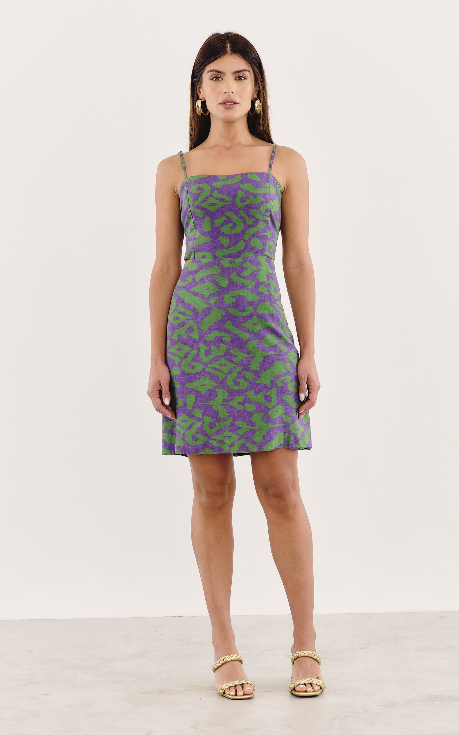 Vestido Curto Ikat