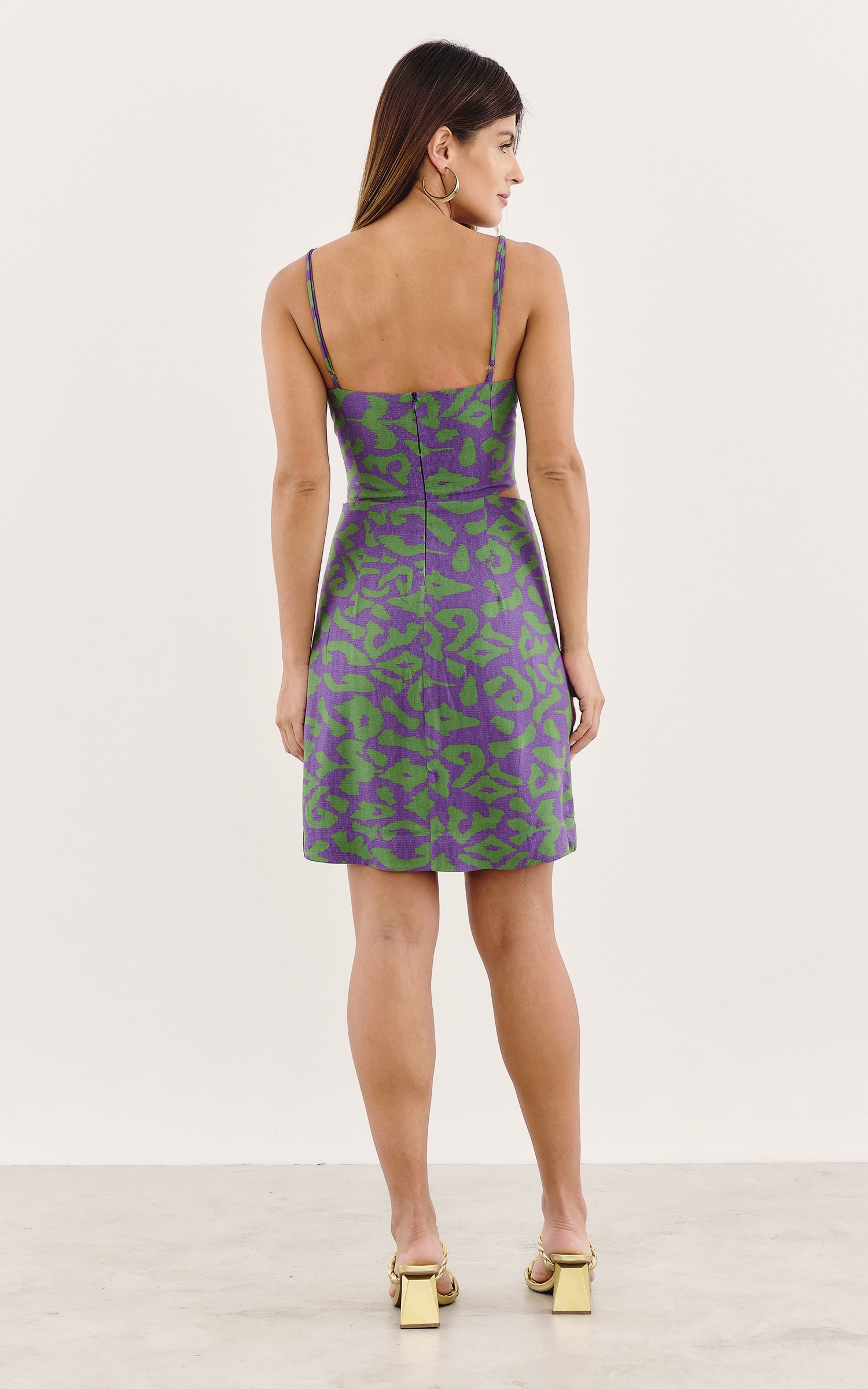 Vestido Curto Ikat