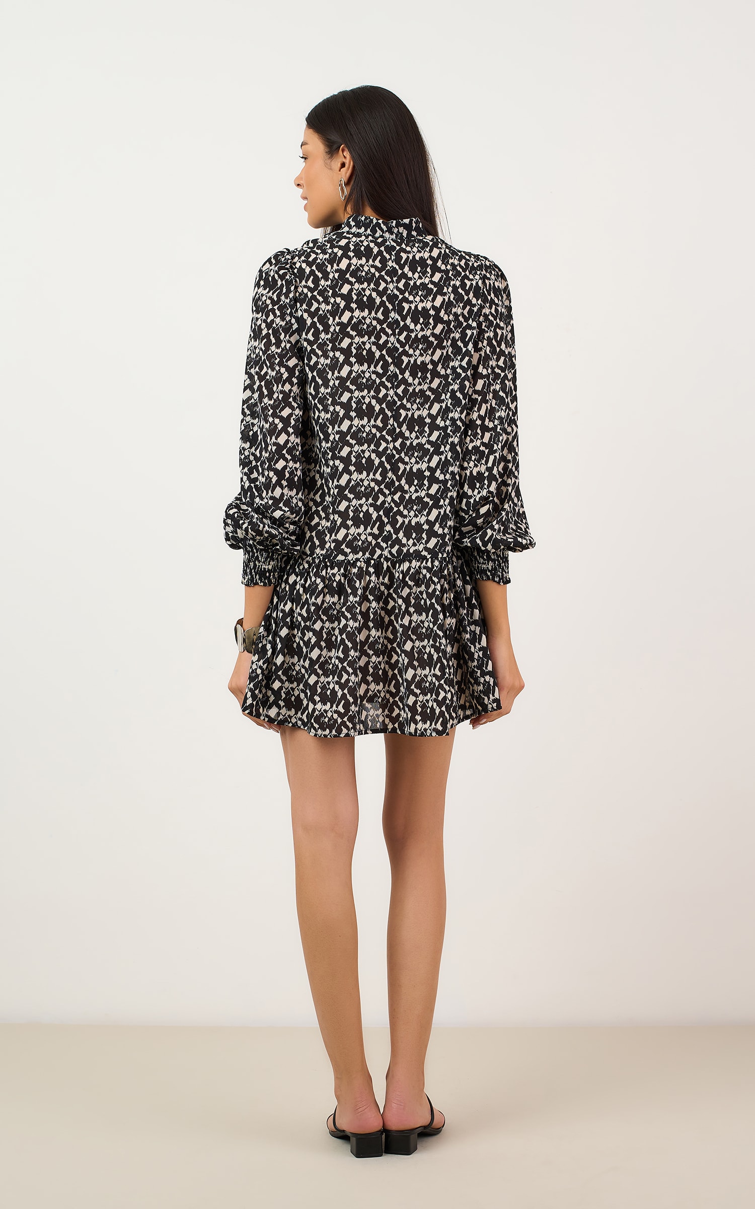 Vestido Curto Irish P/b